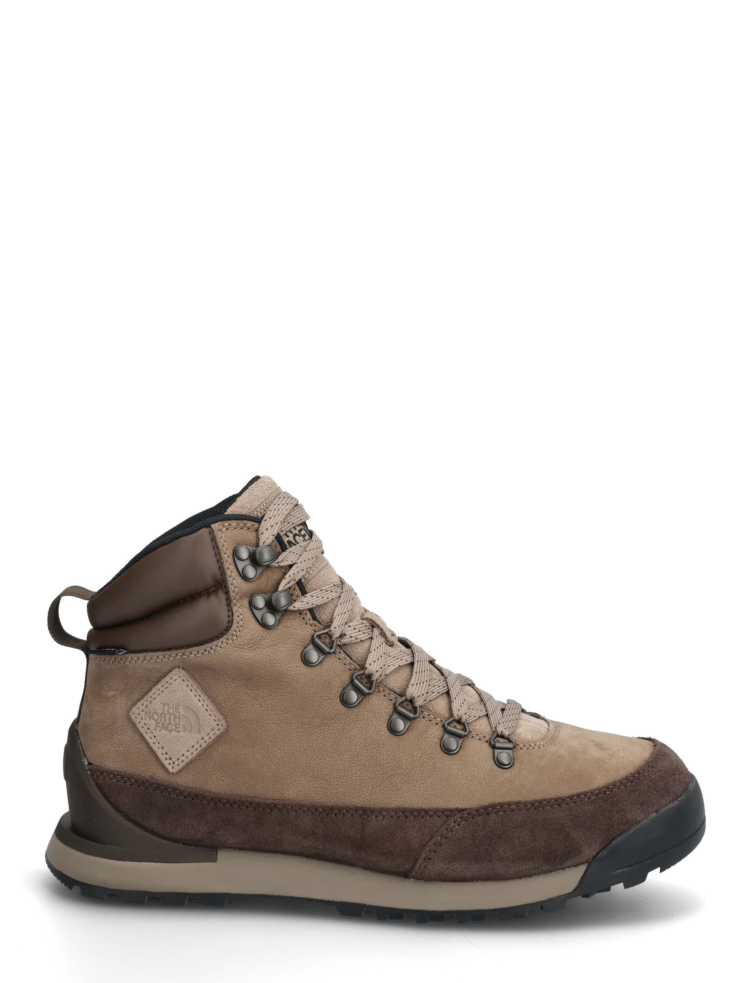 The North Face - M BACK-TO-BERKELEY IV LEATHER WP - hiking shoes - demitasse brown/garnet - 2