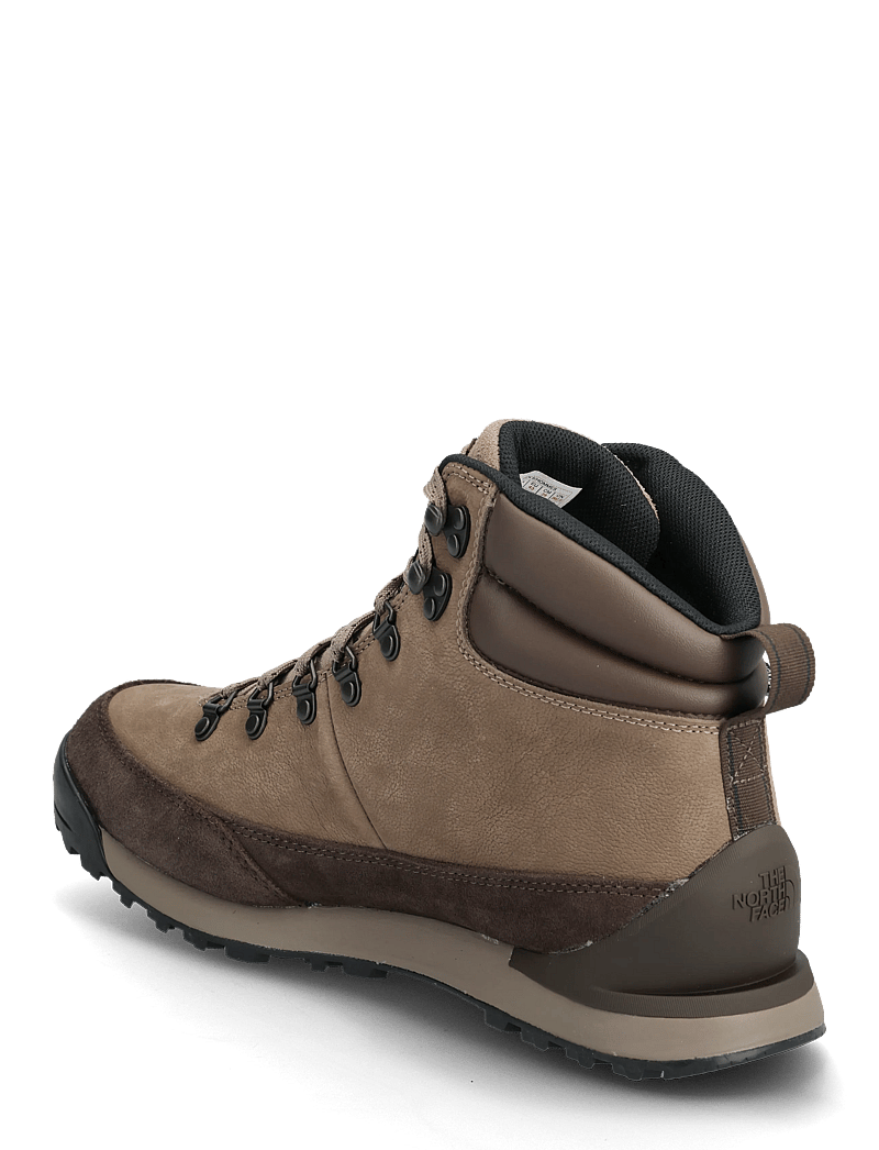 The North Face - M BACK-TO-BERKELEY IV LEATHER WP - buty na wędrówki - demitasse brown/garnet - 3