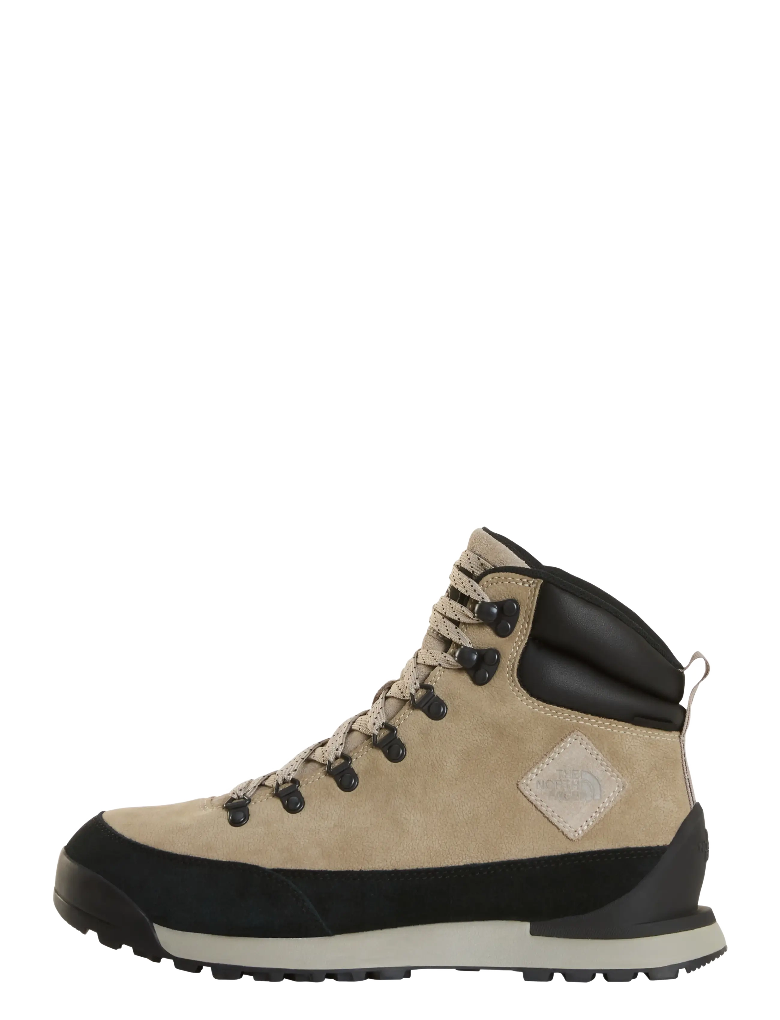 The North Face M BACK-TO-BERKELEY IV LEATHER WP - Schuhe - STONE SLAB/TNF BLACK / beige