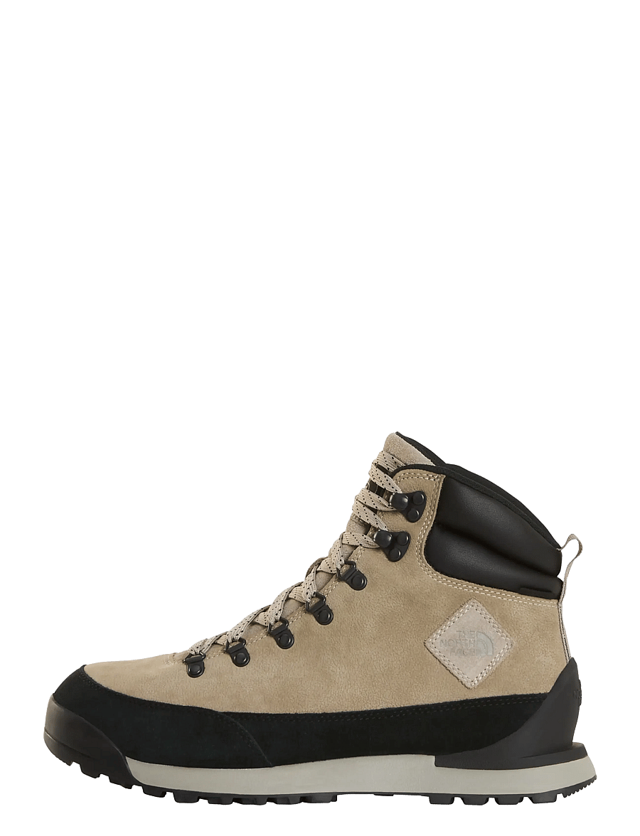 The North Face - M BACK-TO-BERKELEY IV LEATHER WP - wanderschuhe - stone slab/tnf black - 0
