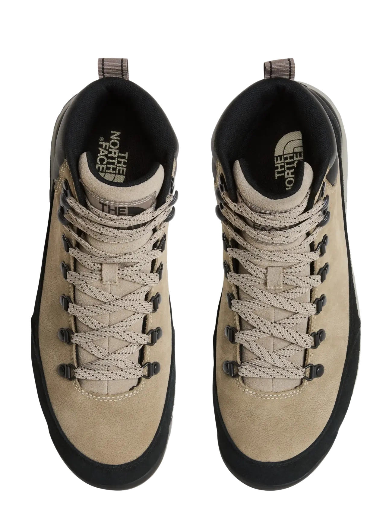 The North Face - M BACK-TO-BERKELEY IV LEATHER WP - wanderschuhe - stone slab/tnf black - 1