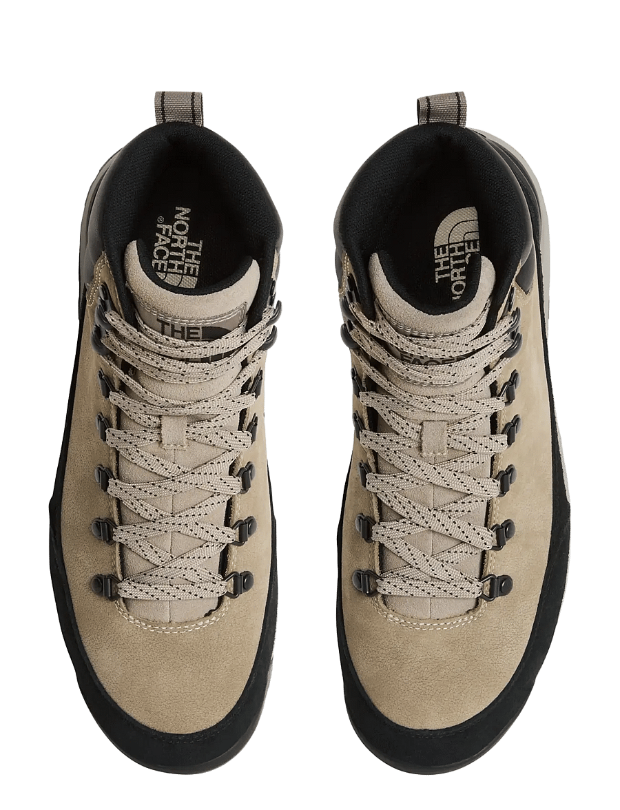 The North Face - M BACK-TO-BERKELEY IV LEATHER WP - wanderschuhe - stone slab/tnf black - 1