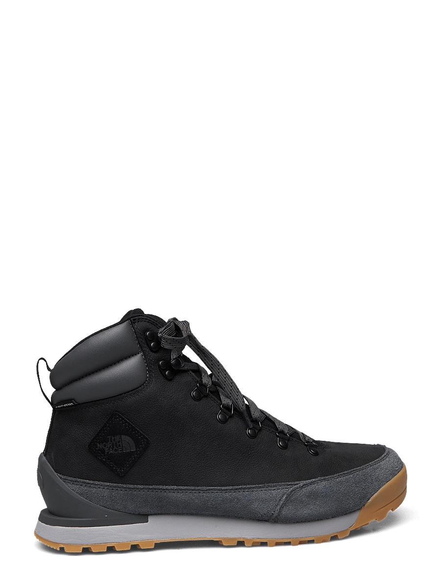 The North Face - M BACK-TO-BERKELEY IV LEATHER WP - wanderschuhe - tnf black/asphalt grey - 2