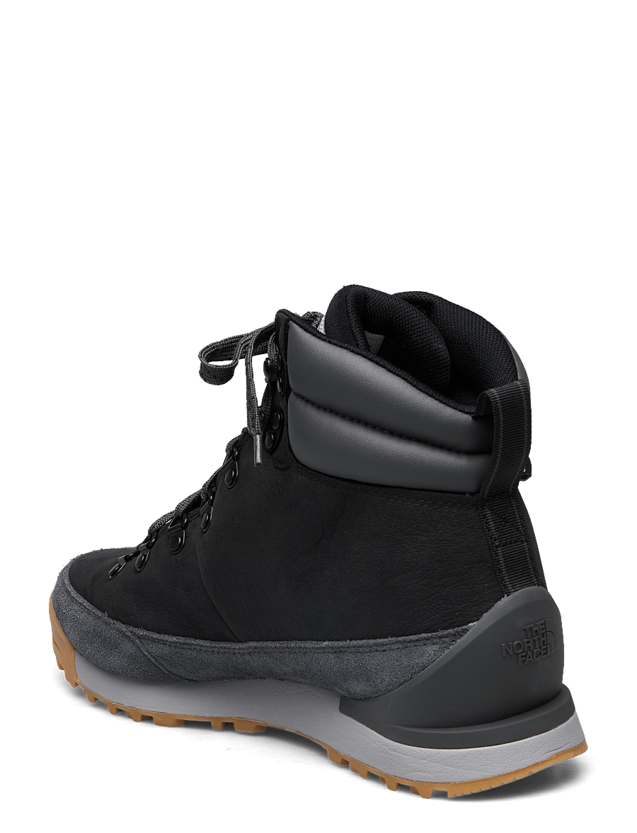 The North Face - M BACK-TO-BERKELEY IV LEATHER WP - wanderschuhe - tnf black/asphalt grey - 3