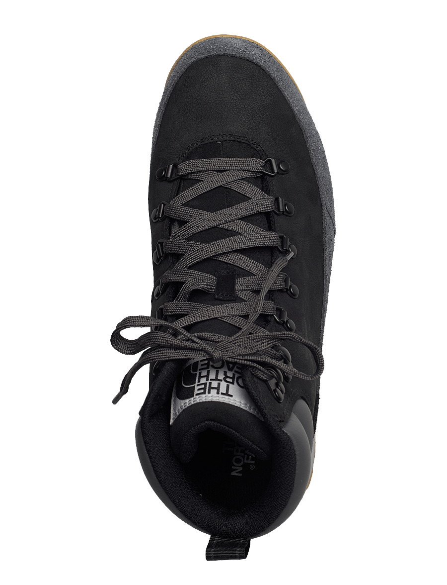 The North Face - M BACK-TO-BERKELEY IV LEATHER WP - wanderschuhe - tnf black/asphalt grey - 4