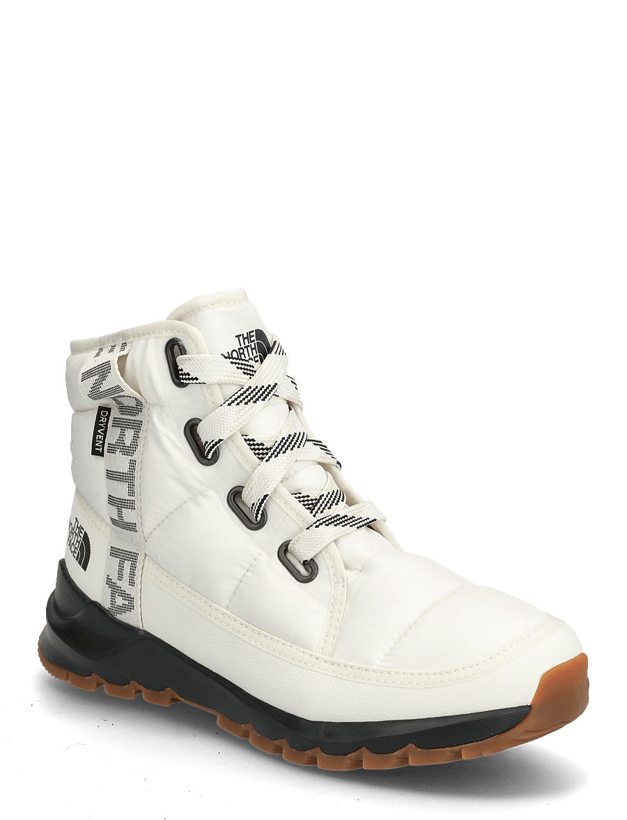 The North Face - W THERMOBALL LACE UP LUXE WP - wandelschoenen - gardenia white/tnf black - 1