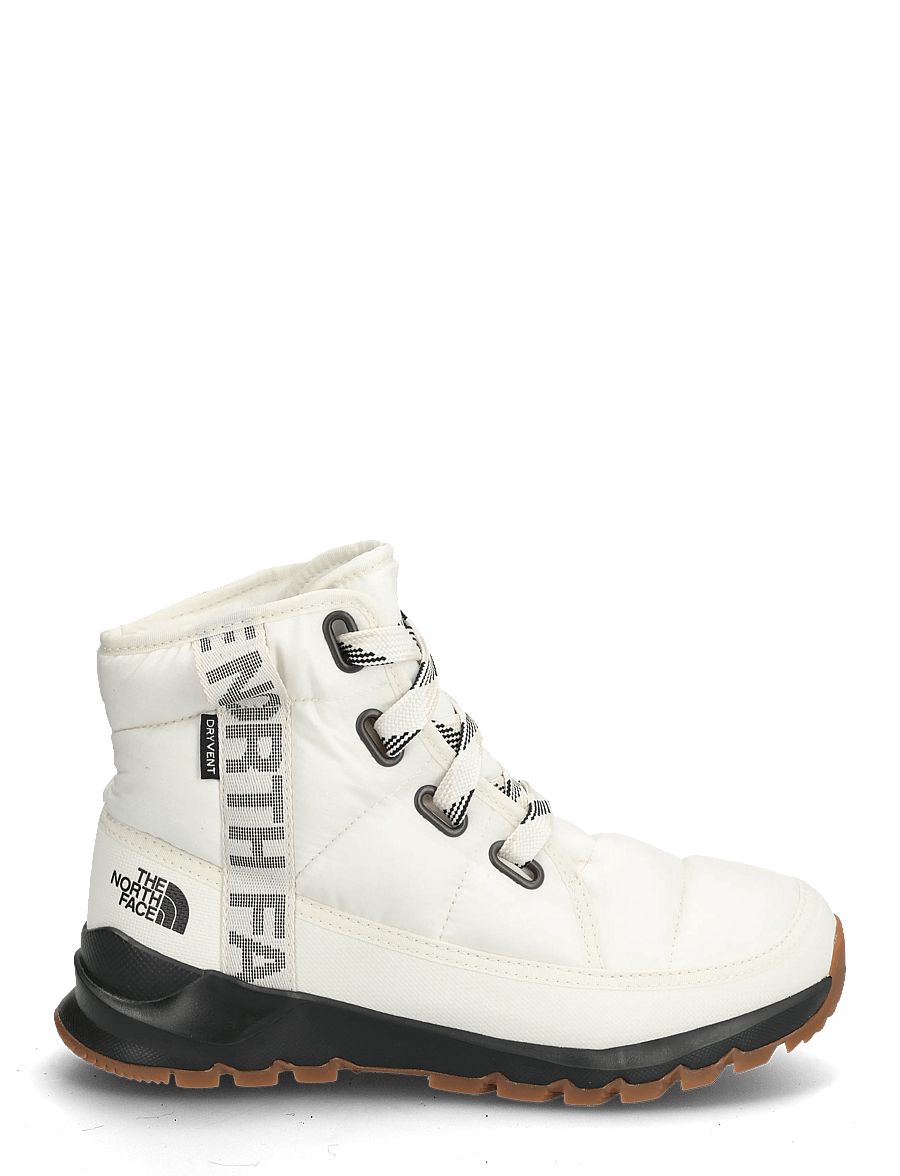 The North Face - W THERMOBALL LACE UP LUXE WP - wandelschoenen - gardenia white/tnf black - 2