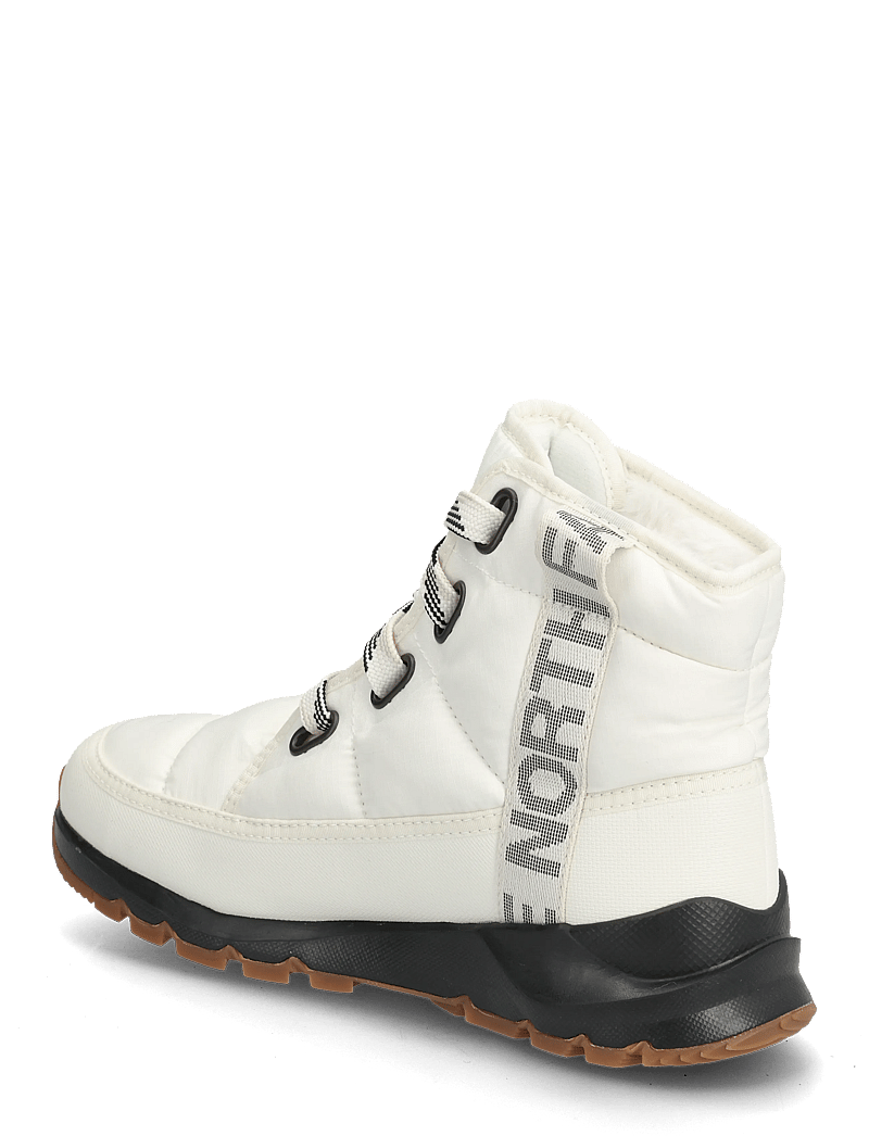 The North Face - W THERMOBALL LACE UP LUXE WP - wanderschuhe - gardenia white/tnf black - 3