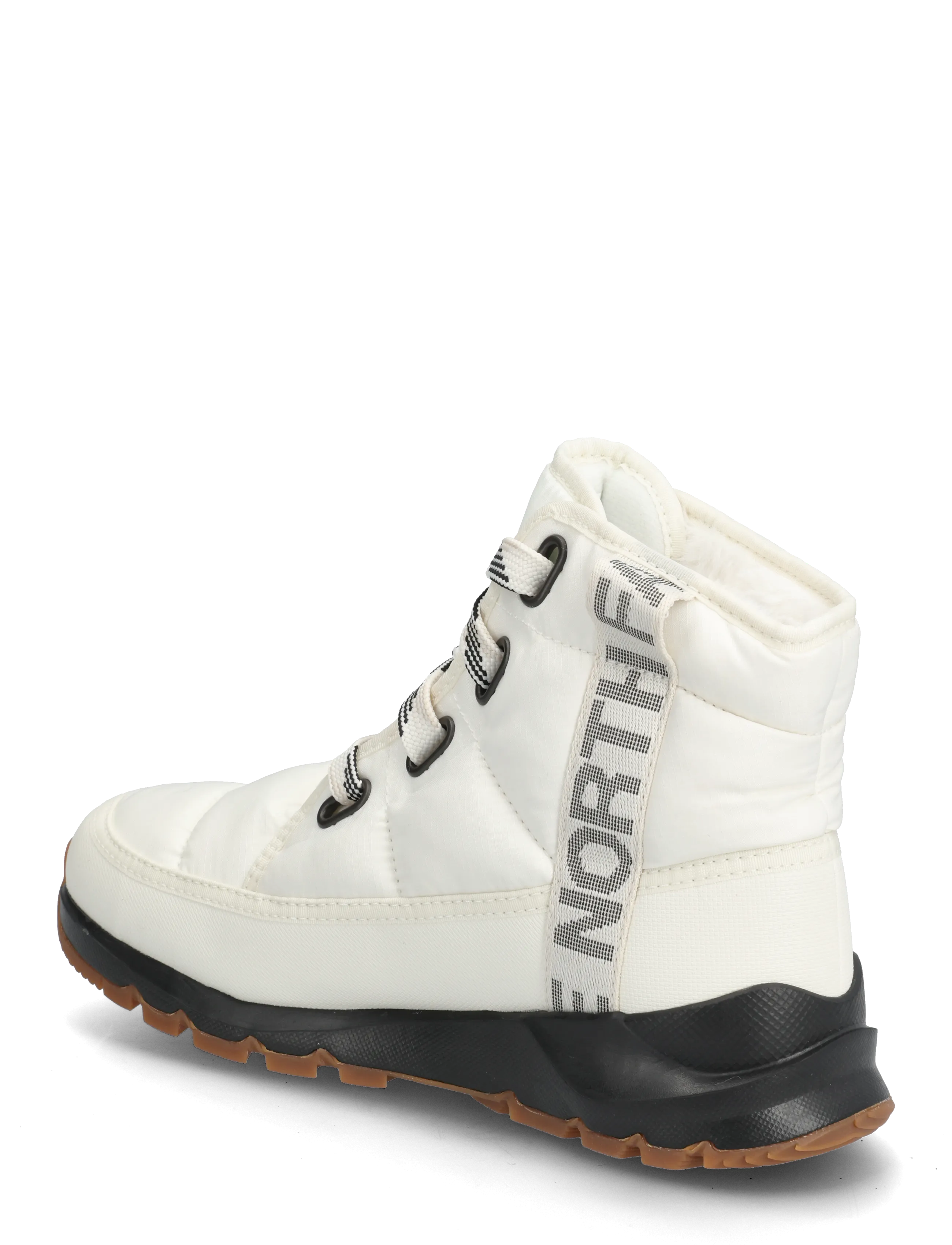The North Face - W THERMOBALL LACE UP LUXE WP - vandringsskor - gardenia white/tnf black - 3