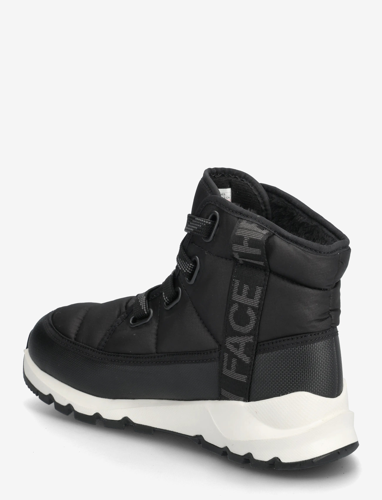 The North Face - W THERMOBALL LACE UP LUXE WP - hiking shoes - tnf black/asphalt grey - 3
