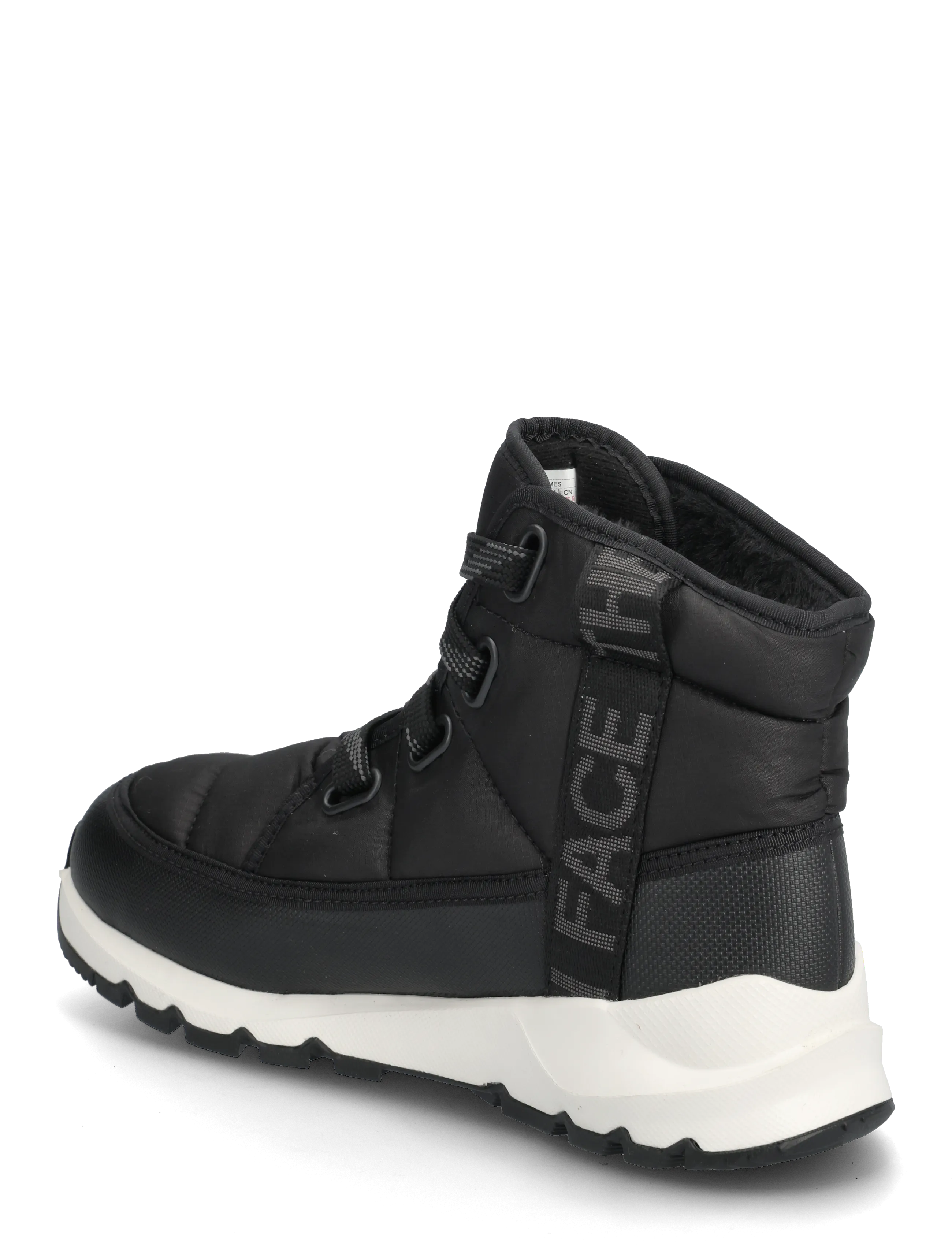 The North Face - W THERMOBALL LACE UP LUXE WP - hiking shoes - tnf black/asphalt grey - 3
