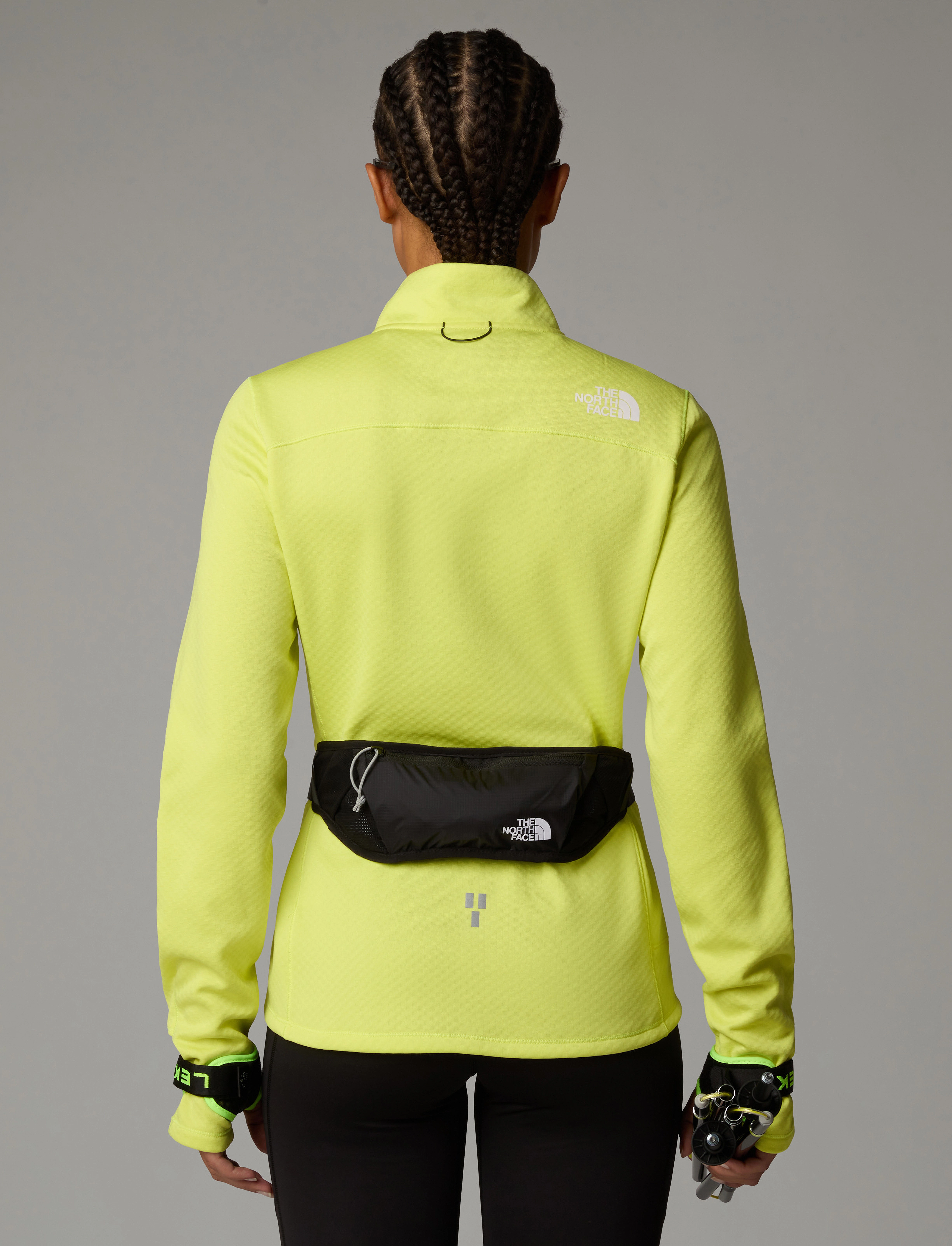 The North Face SUNRISER RUN BELT - Somas un mugursomas - BLACK / black