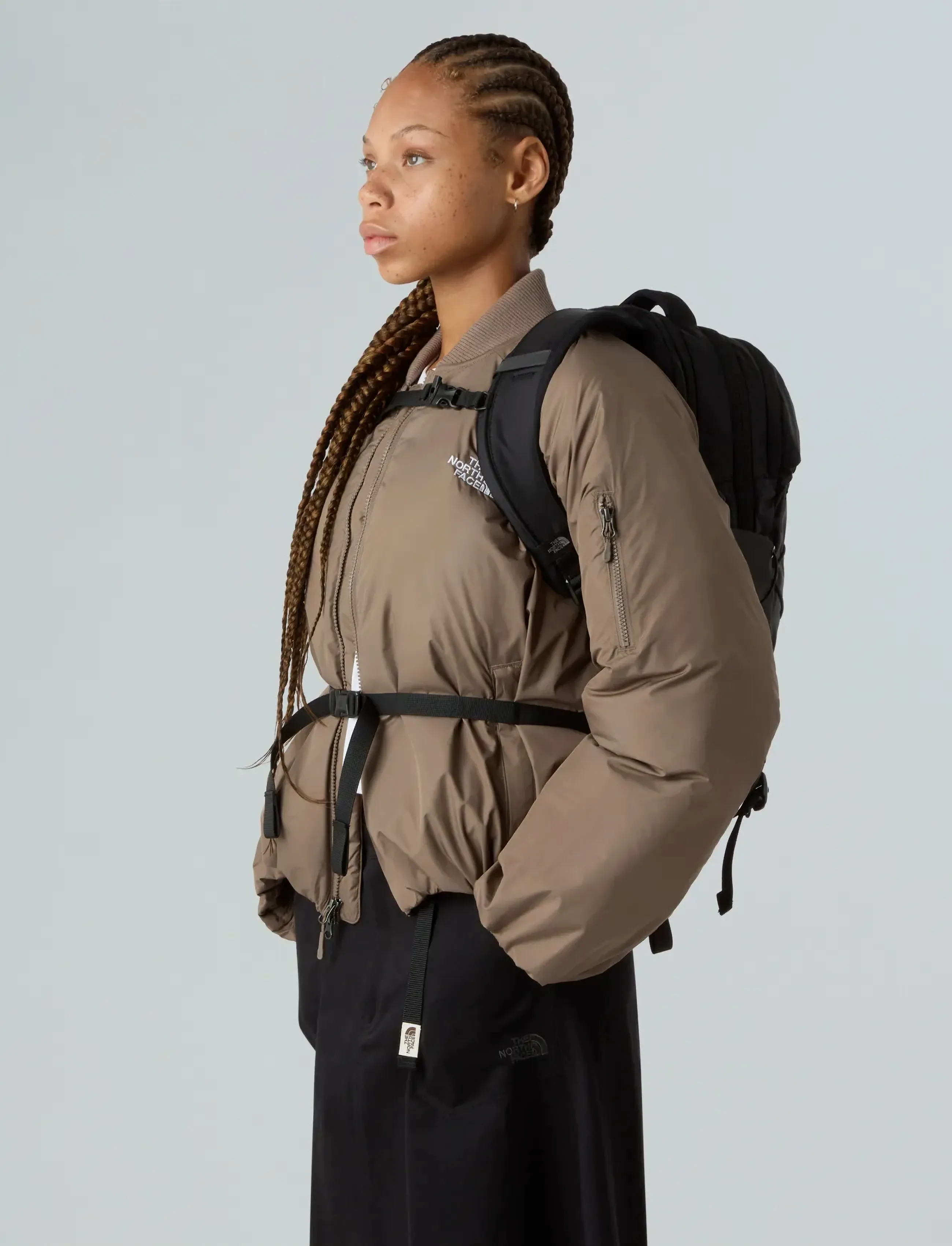 The North Face - W BOREALIS LUXE - urheilureput - tnf black-burnt coral m - 4