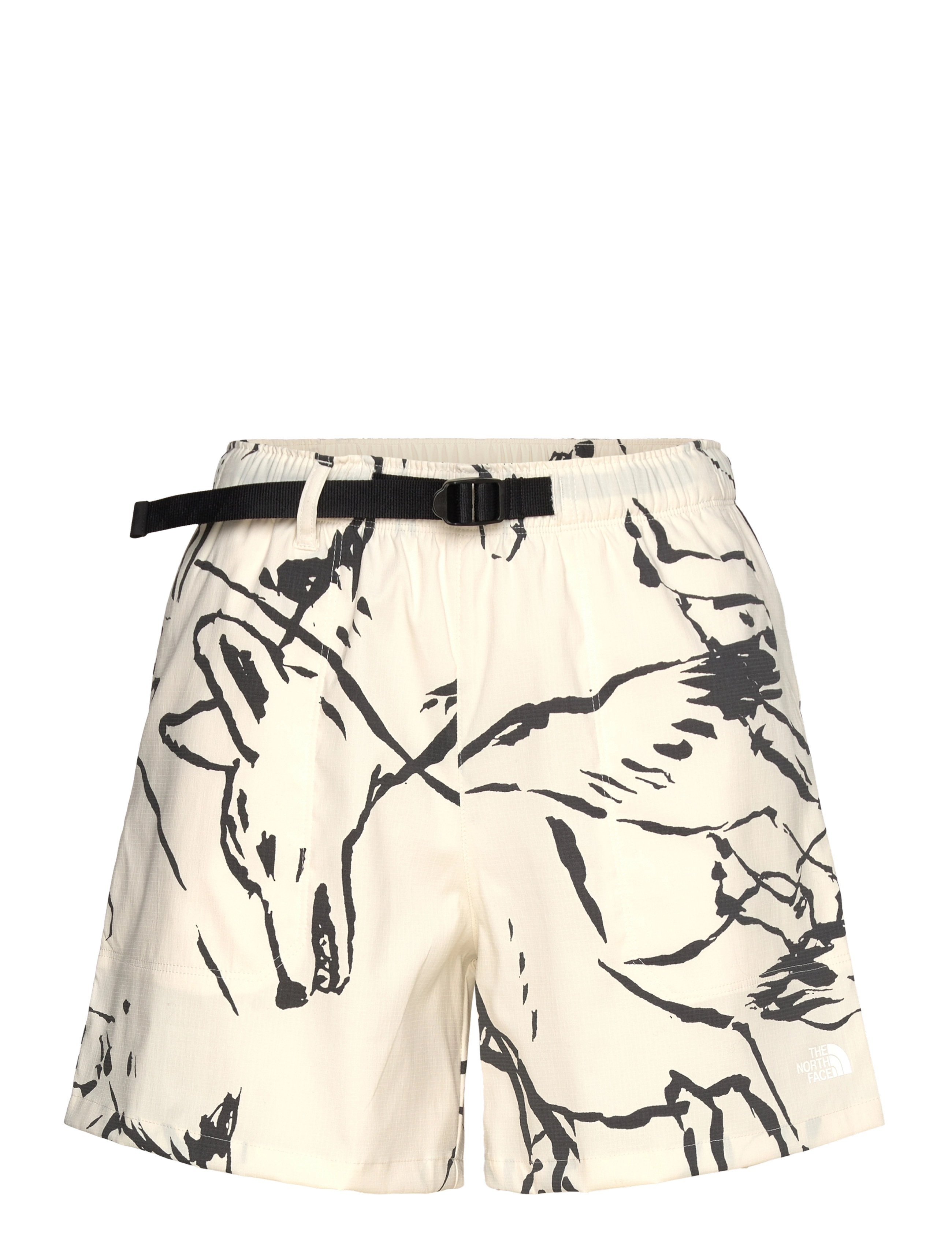 W CLASS V PATHFINDER BELTED SHORT - WHITE DUNE COYOTE FIELD