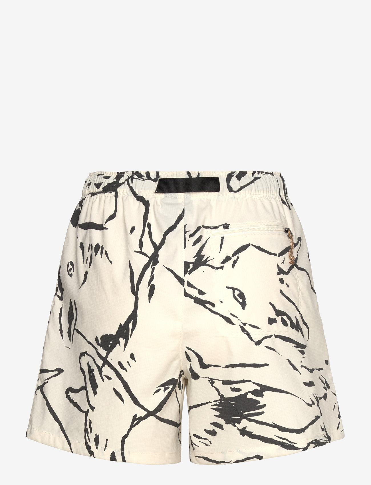 The North Face - W CLASS V PATHFINDER BELTED SHORT - white dune coyote field - 1