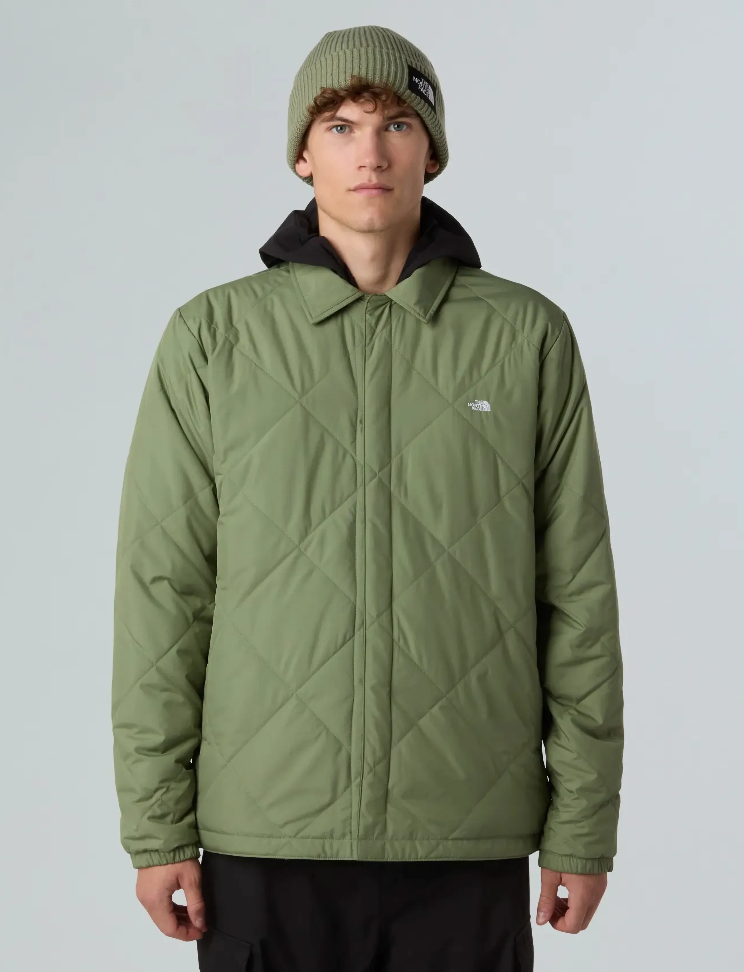 The North Face M Afterburner Insulated Flannel, M, Khaki green, Sport Jackets > Sport Ski Jackets, Herre
