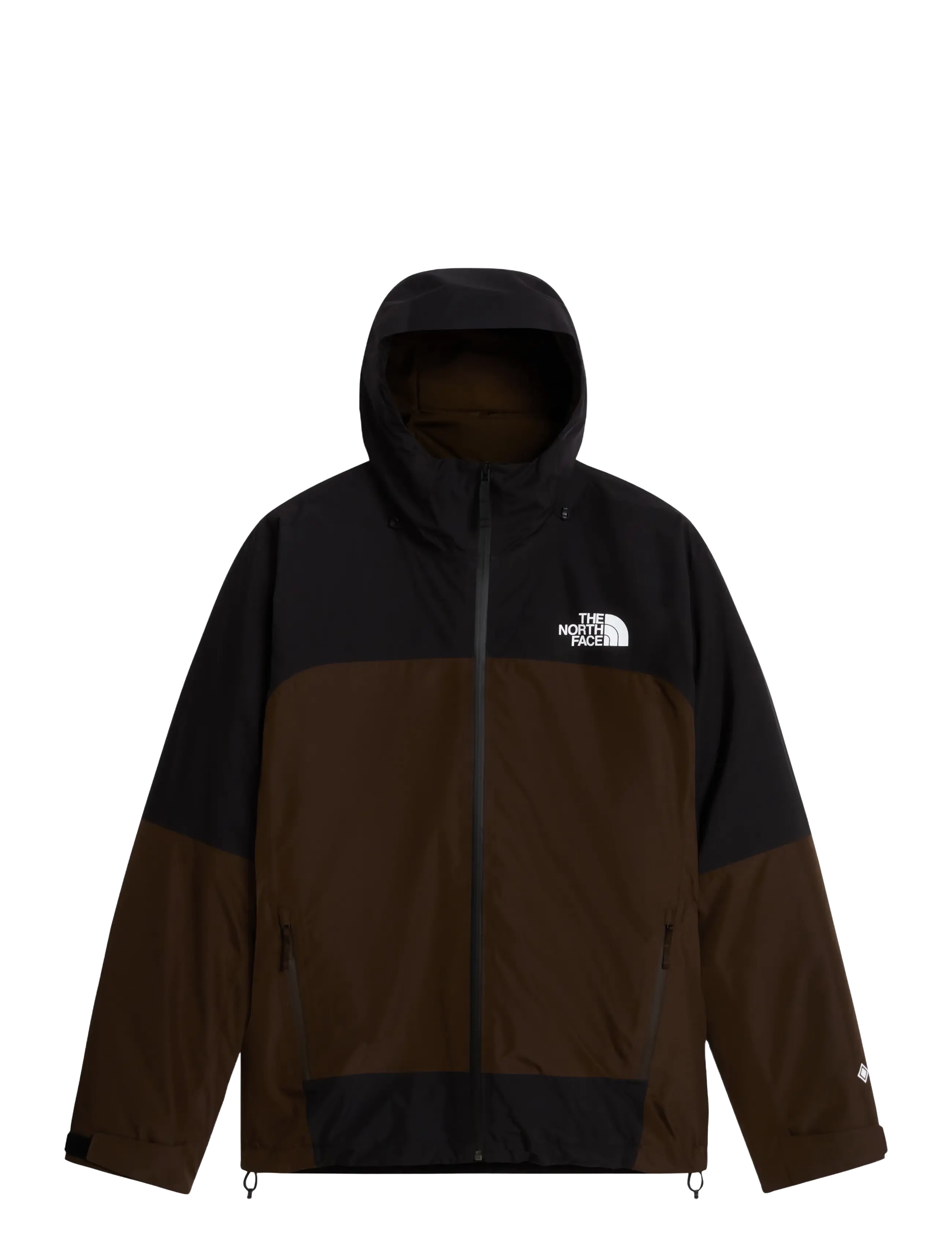 The North Face - M MOUNTAIN LIGHT TRICLIMATE GTX JACKET - outdoor jackets - dark chestnut/tnf black - 3