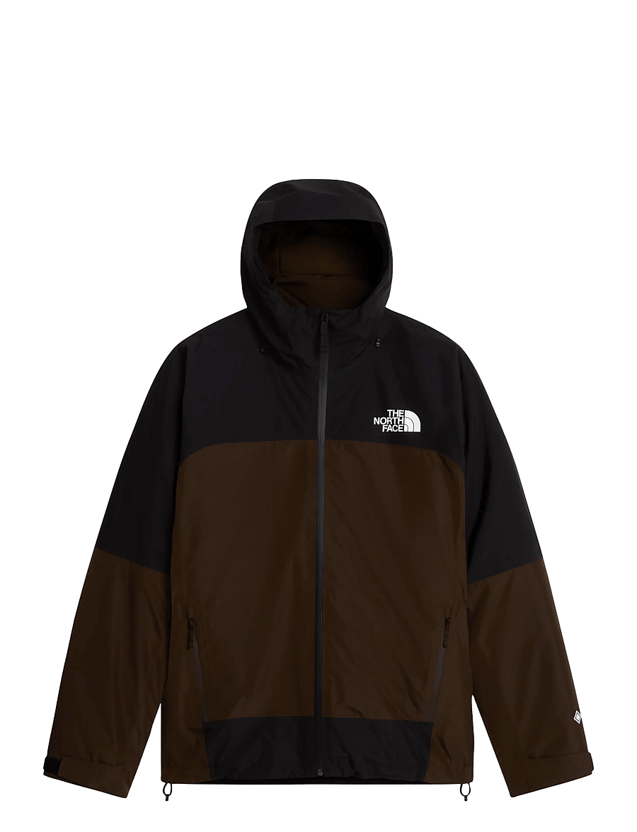 The North Face - M MOUNTAIN LIGHT TRICLIMATE GTX JACKET - outdoor jackets - dark chestnut/tnf black - 3
