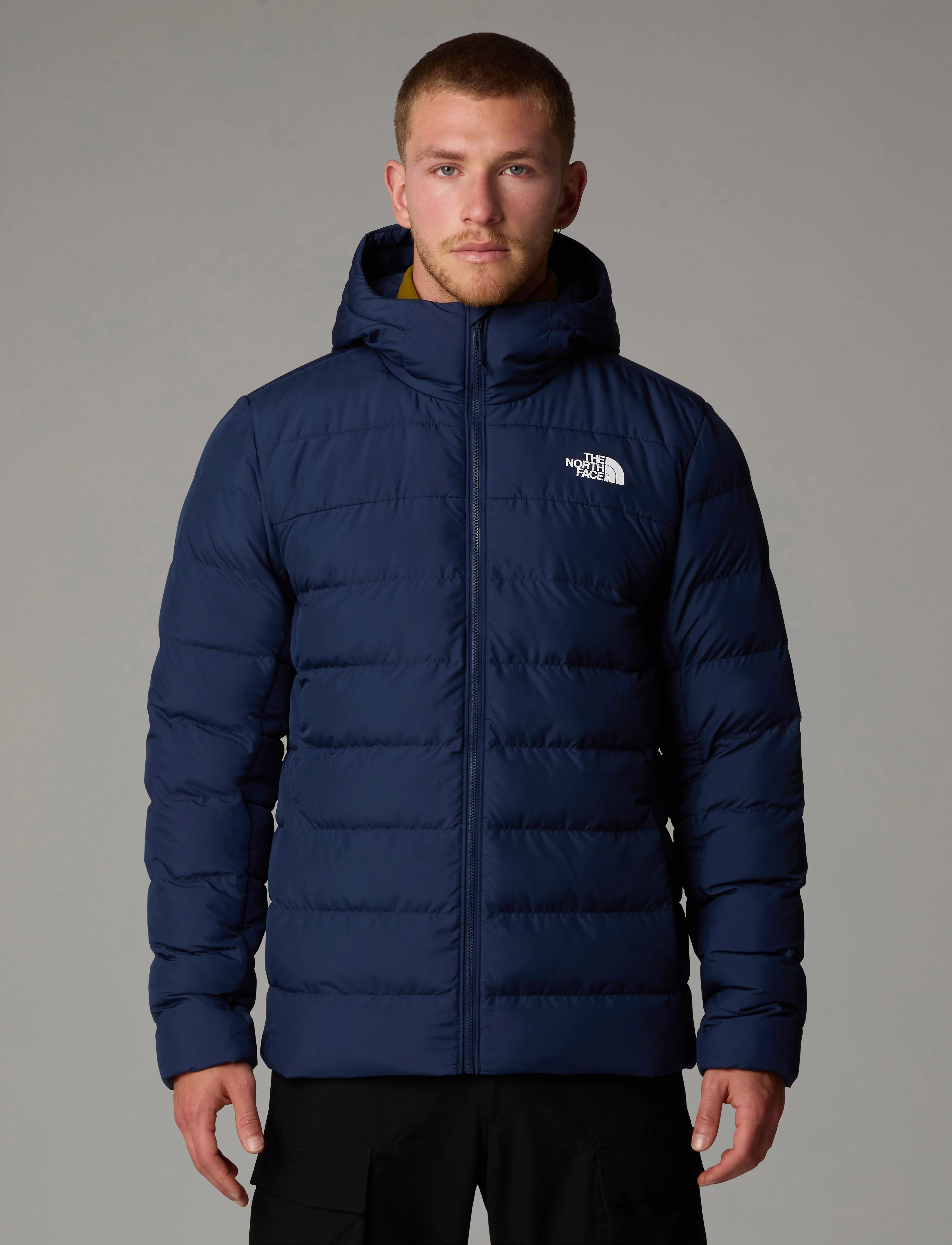 The North Face M Aconcagua 3 Hoodie, L, Navy, Jakker > Vatterede Jakker, Herre