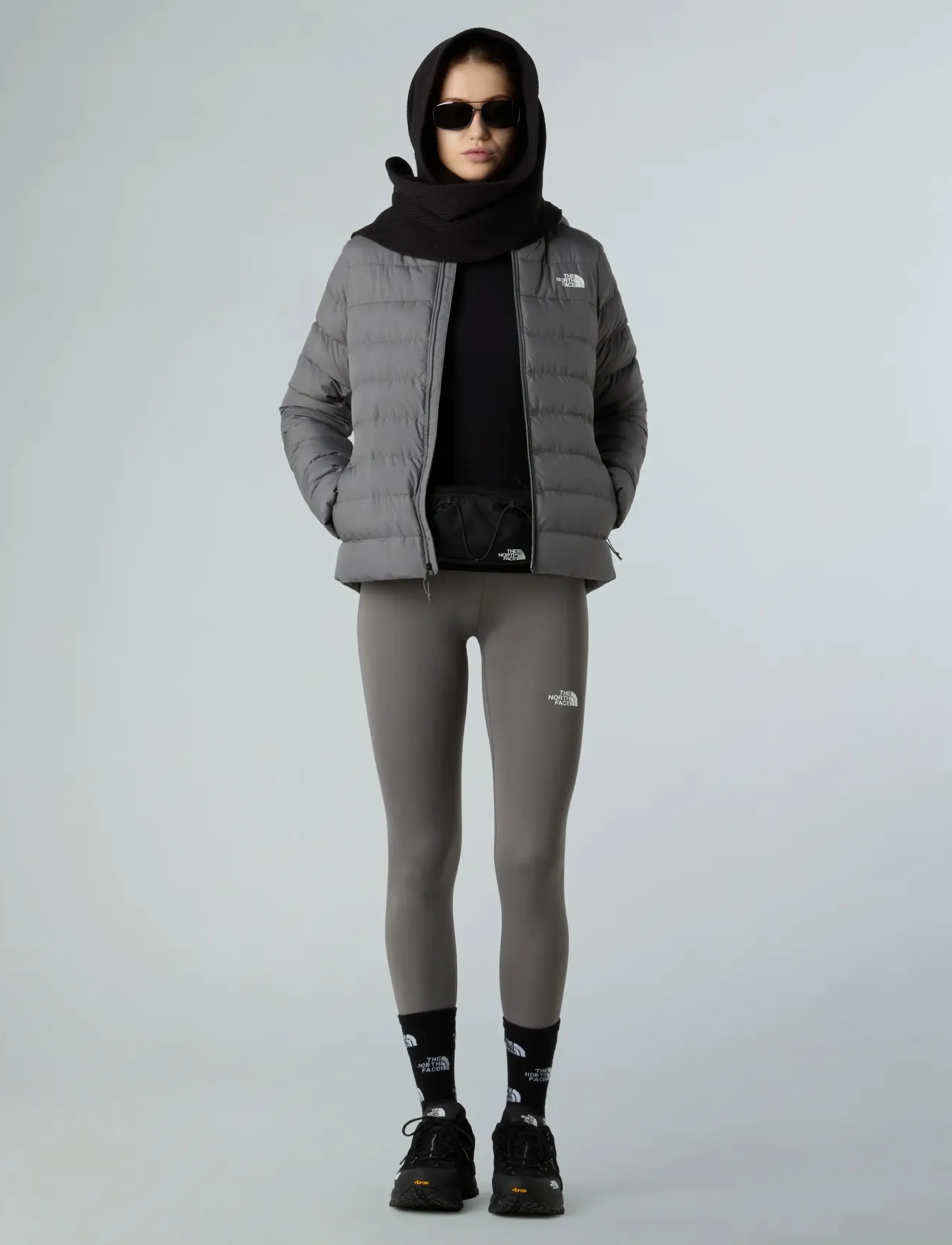 The North Face - W ACONCAGUA 3 HOODIE - friluftsjakker - smoked pearl - 3