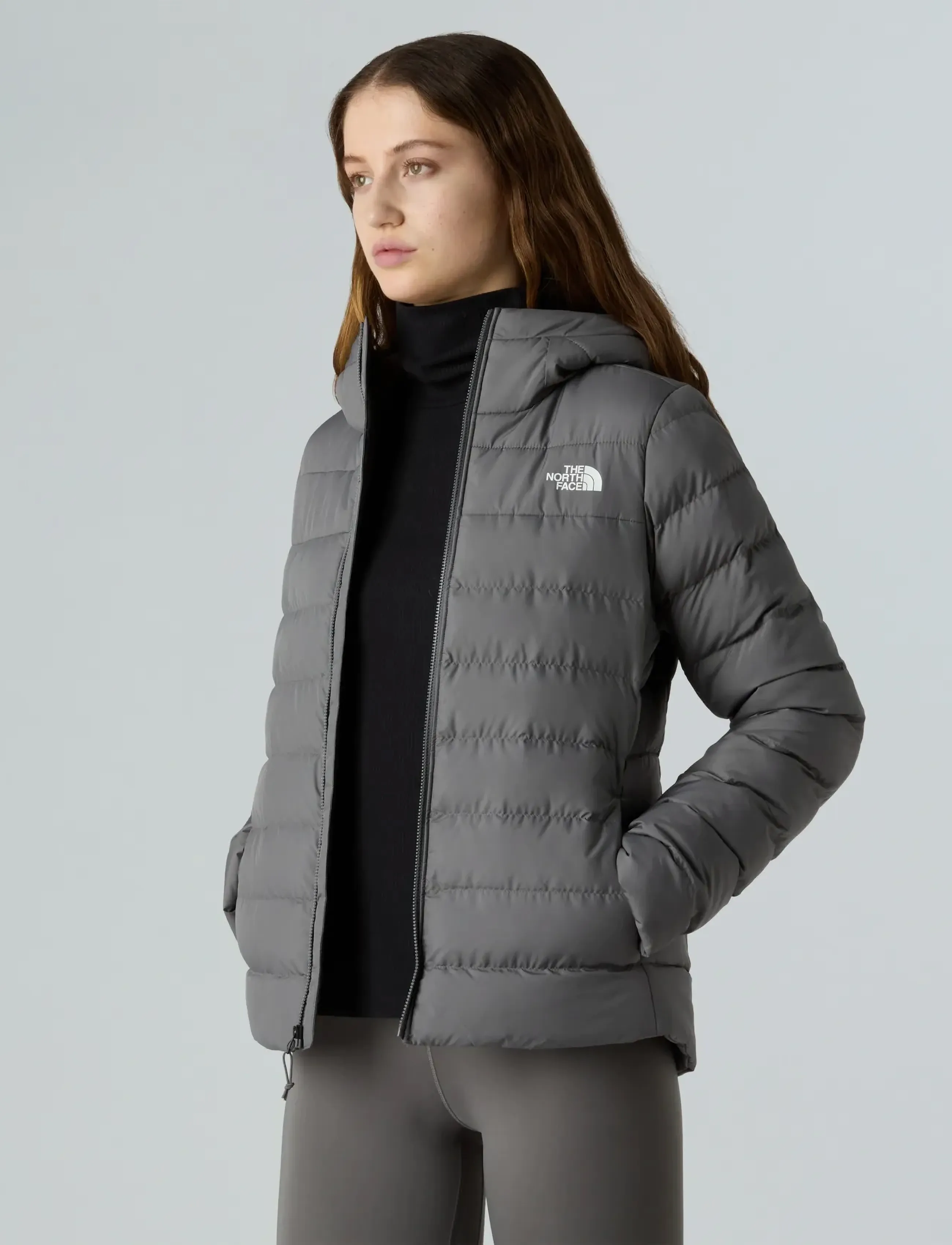 The North Face - W ACONCAGUA 3 HOODIE - friluftsjakker - smoked pearl - 5