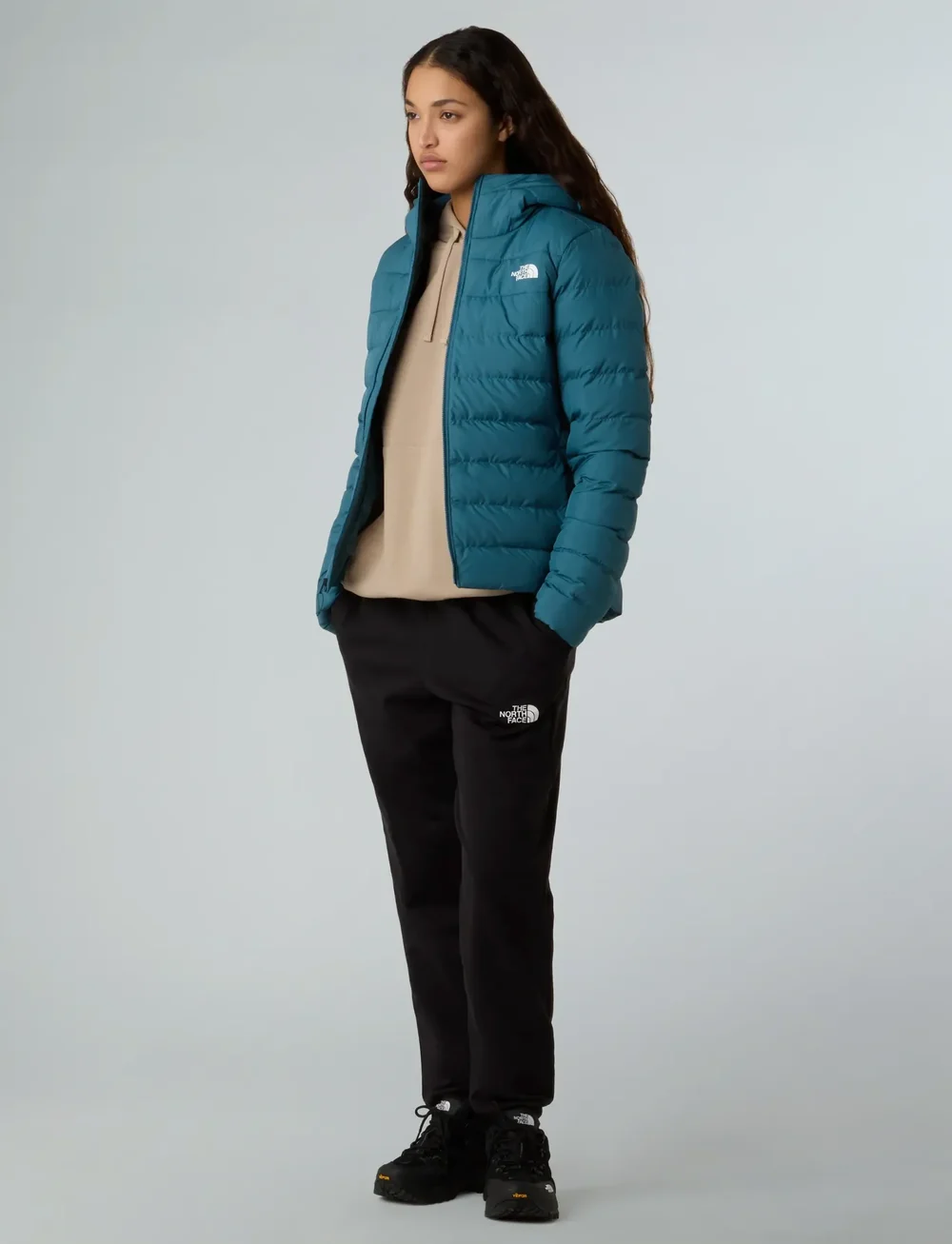The North Face - W ACONCAGUA 3 HOODIE - friluftsjackor - space - 3