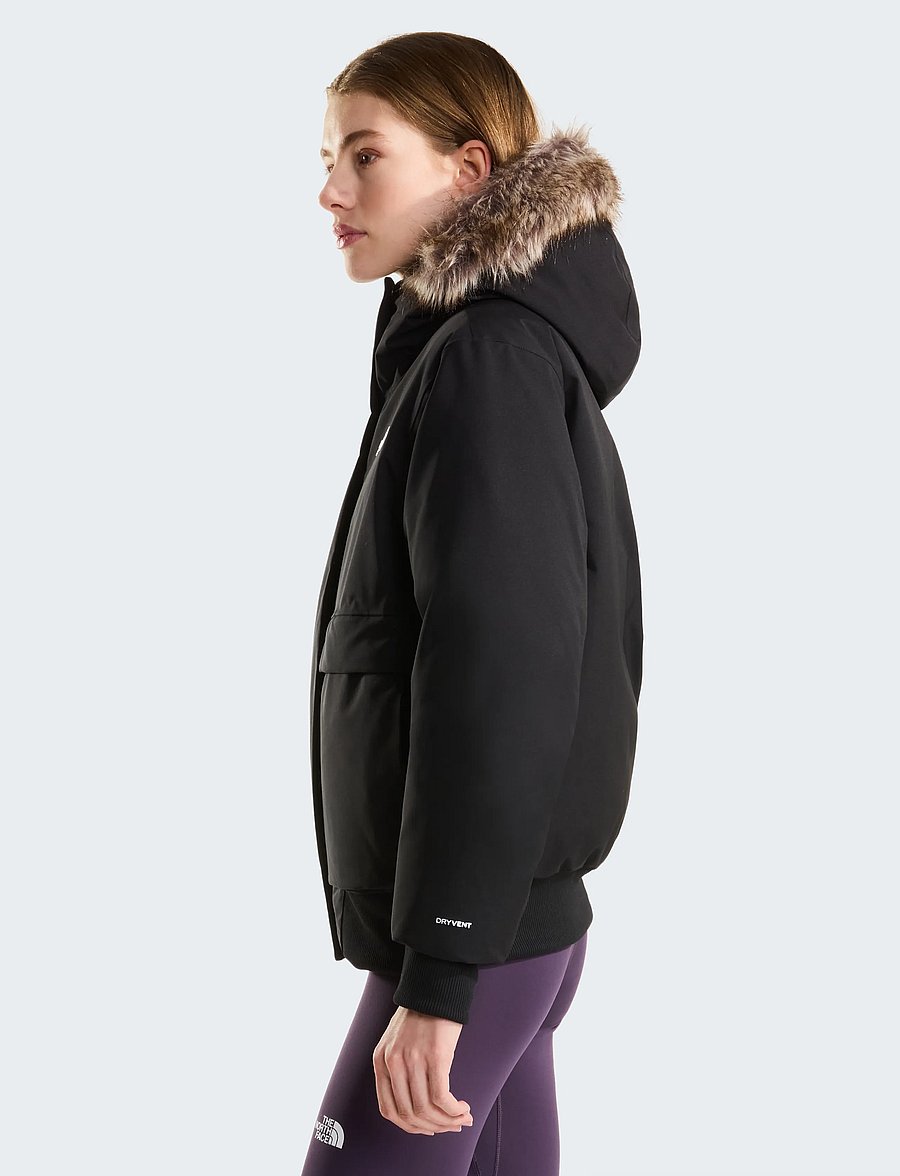 The North Face - W ARCTIC BOMBER - winterjacken - tnf black-npf - 4