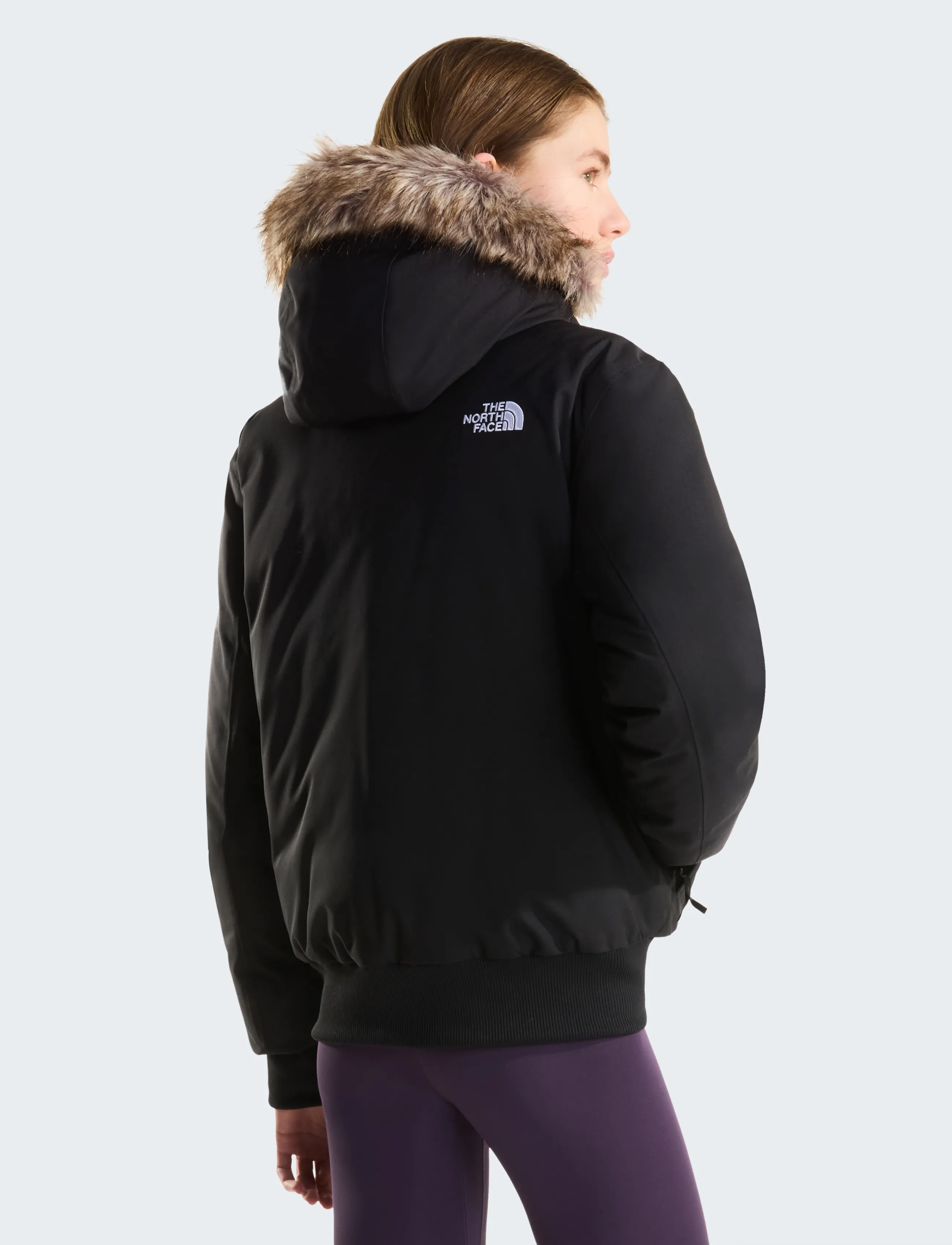 The North Face - W ARCTIC BOMBER - vinterjakker - tnf black-npf - 5