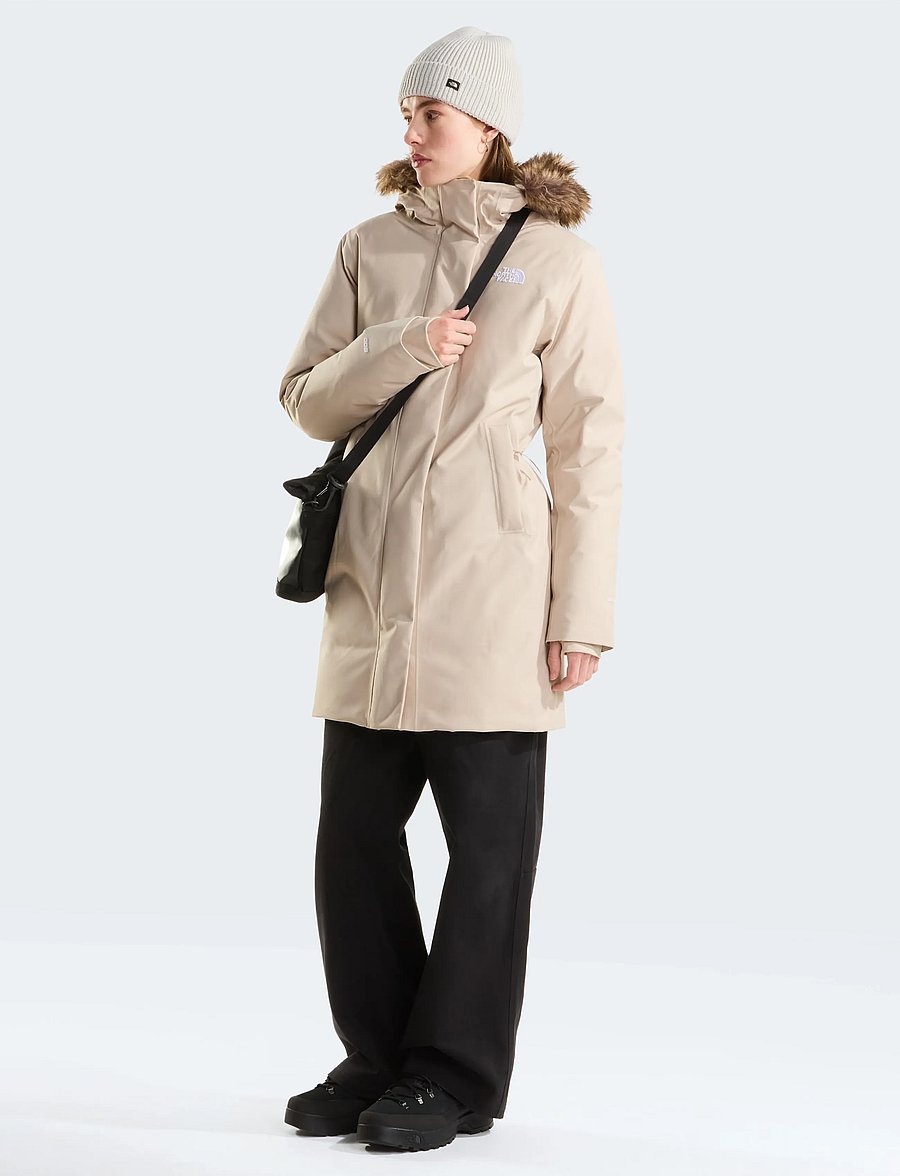The North Face - W ARCTIC PARKA - parkasjackor - timeless taupe - 3