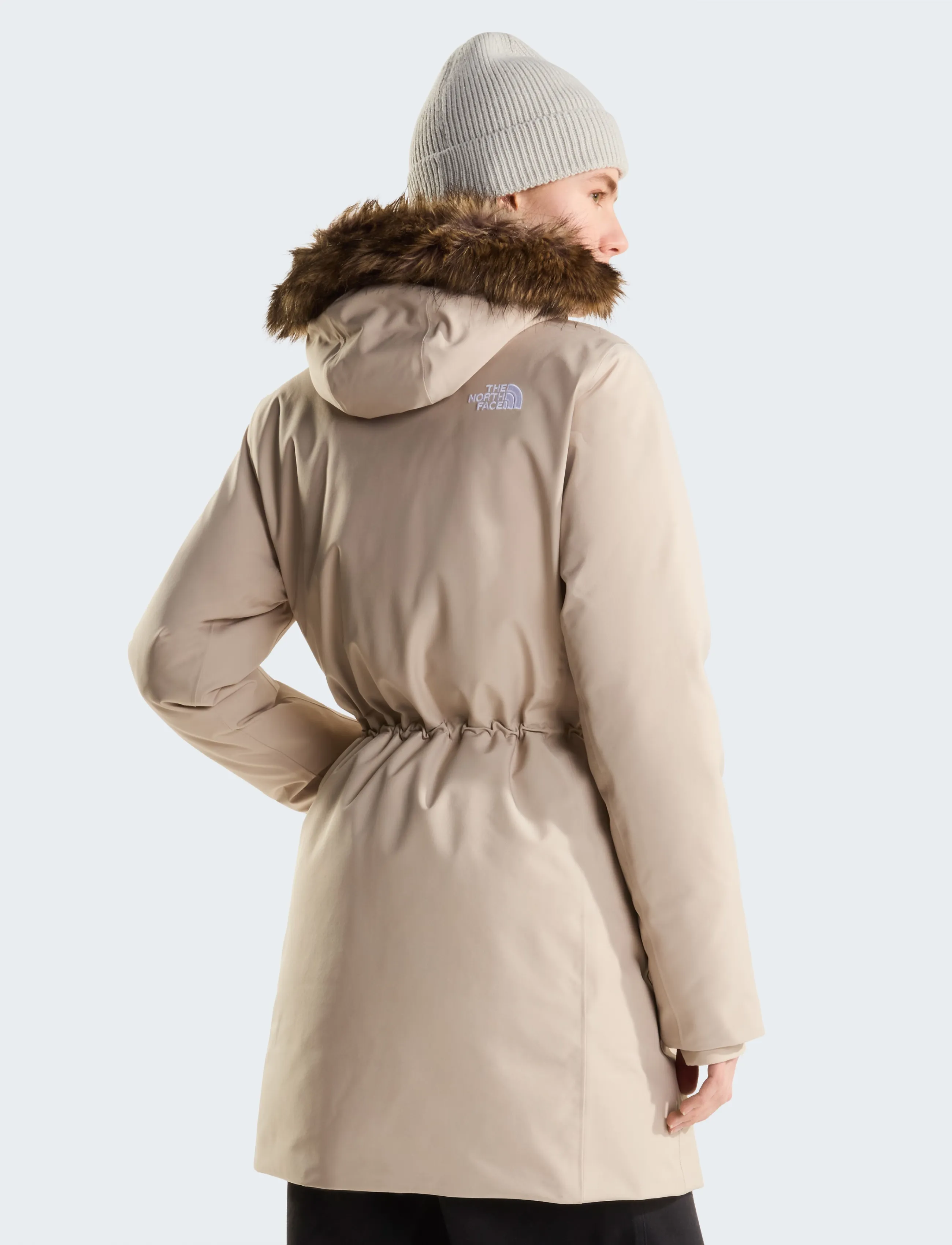 The North Face - W ARCTIC PARKA - parkasjackor - timeless taupe - 5