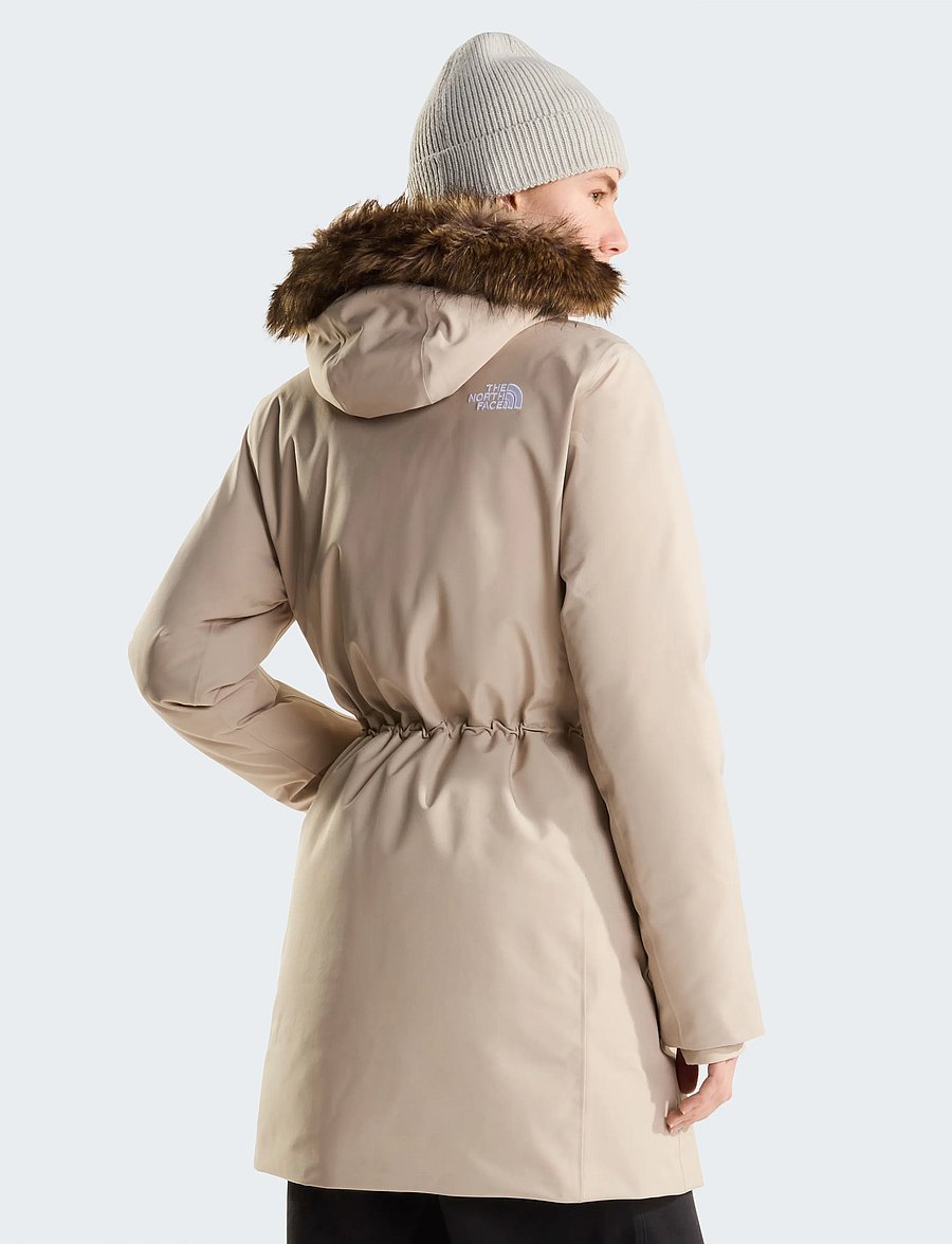 The North Face - W ARCTIC PARKA - parkasjackor - timeless taupe - 5