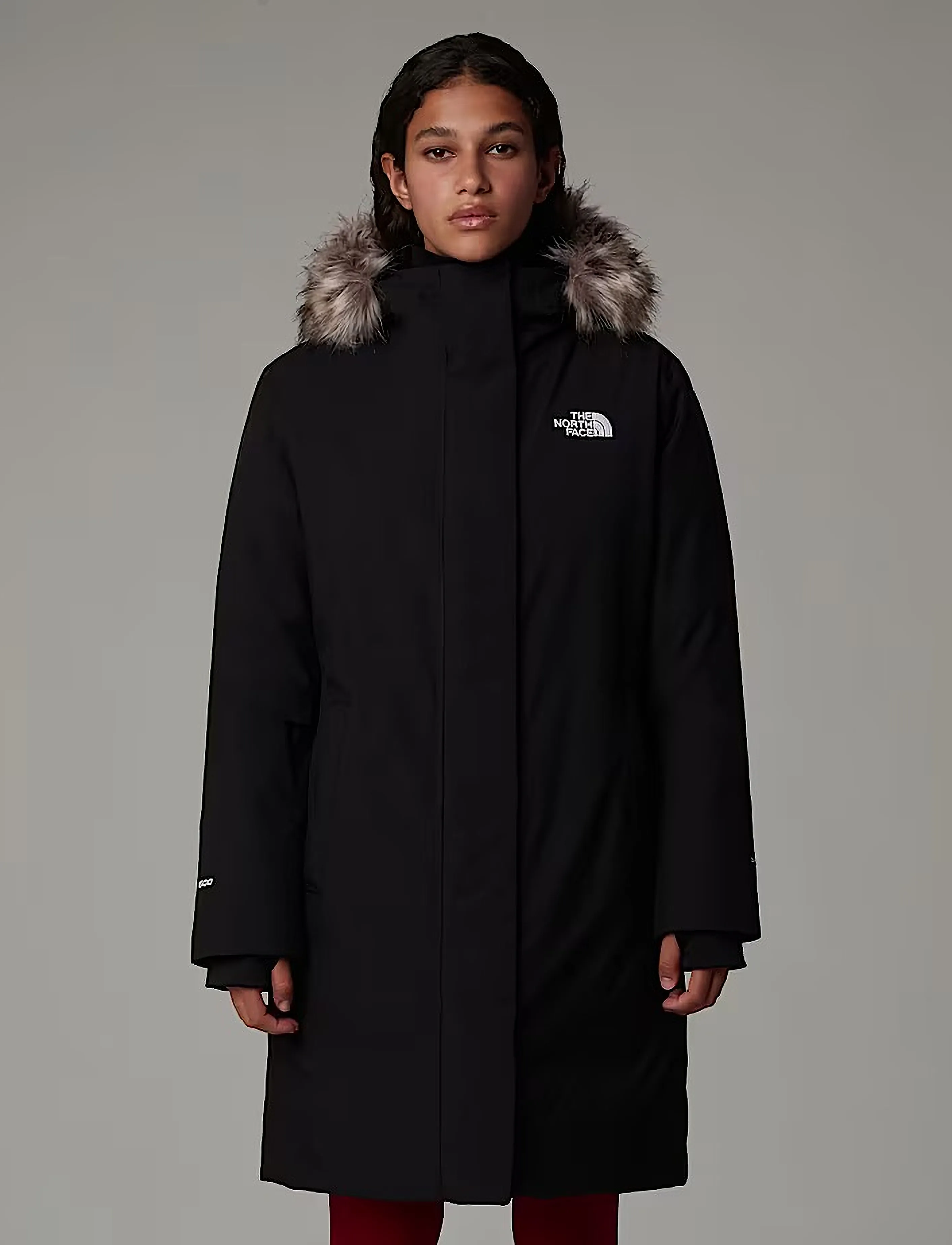 The North Face - W ARCTIC PARKA - jakker - tnf black-npf - 0