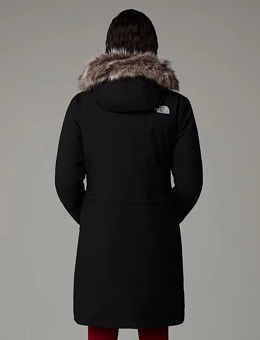 The North Face - W ARCTIC PARKA - jakker - tnf black-npf - 4