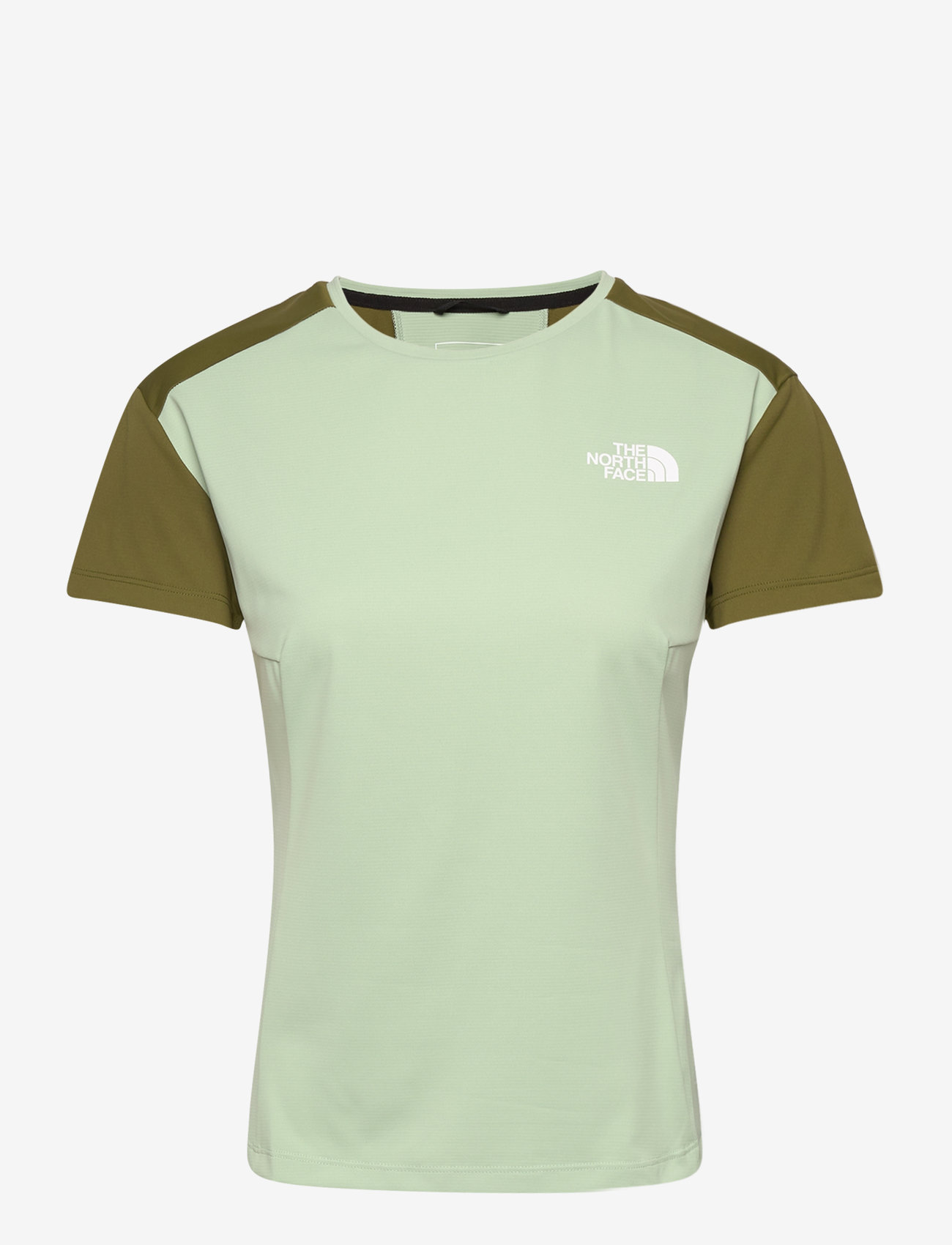 The North Face - W VALDAY TEE - misty sage/forest olive - 0