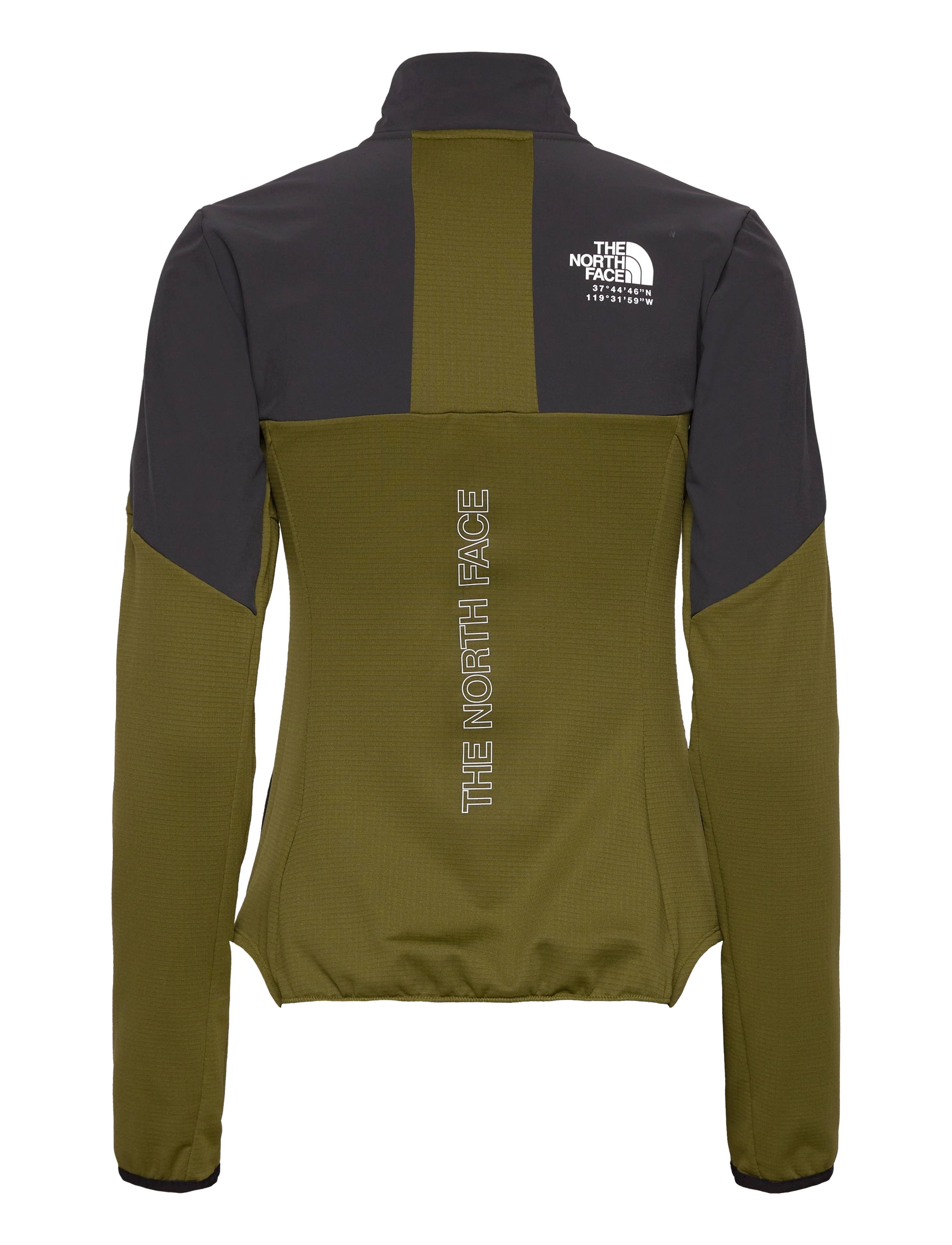 The North Face - W MIDDLE ROCK FZ FLEECE - forest olive/asphalt gr - 1