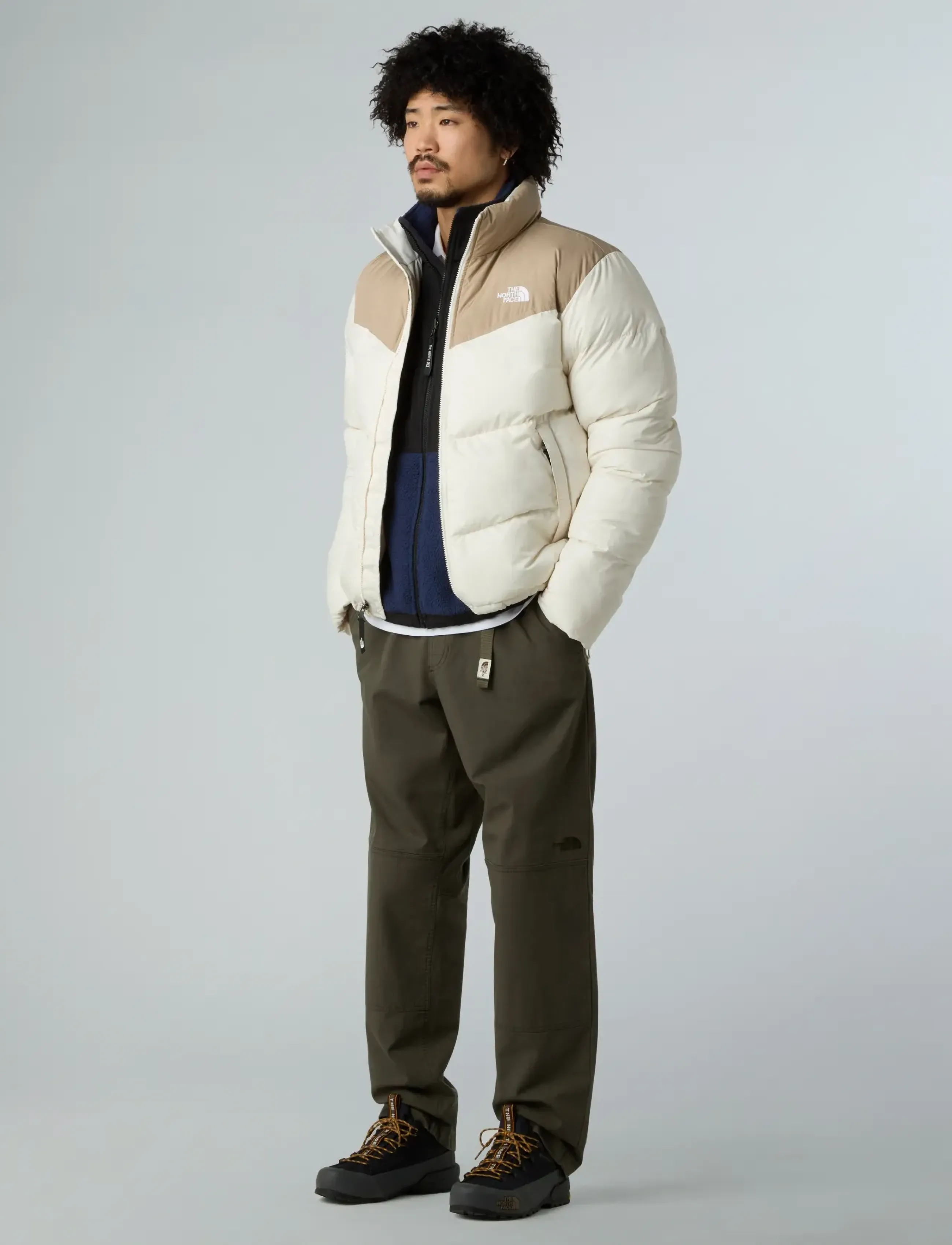 The North Face - M SAIKURU JACKET - frilufts- & regnjakker - mushroom grey/white dun - 3