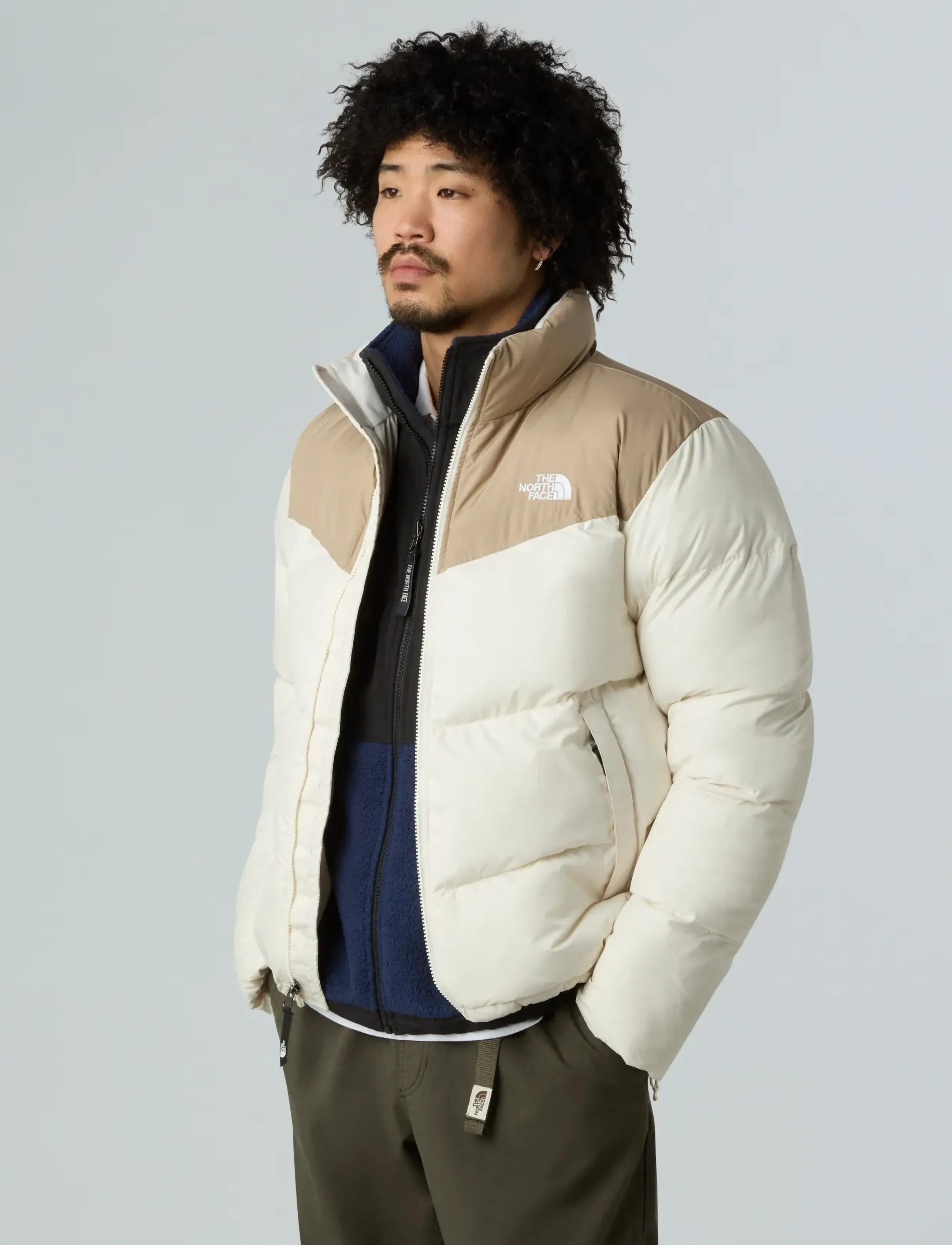 The North Face - M SAIKURU JACKET - frilufts- & regnjakker - mushroom grey/white dun - 5