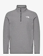 M 100 GLACIER 1/4 ZIP - EU - TNF MEDIUM GREY HEAT