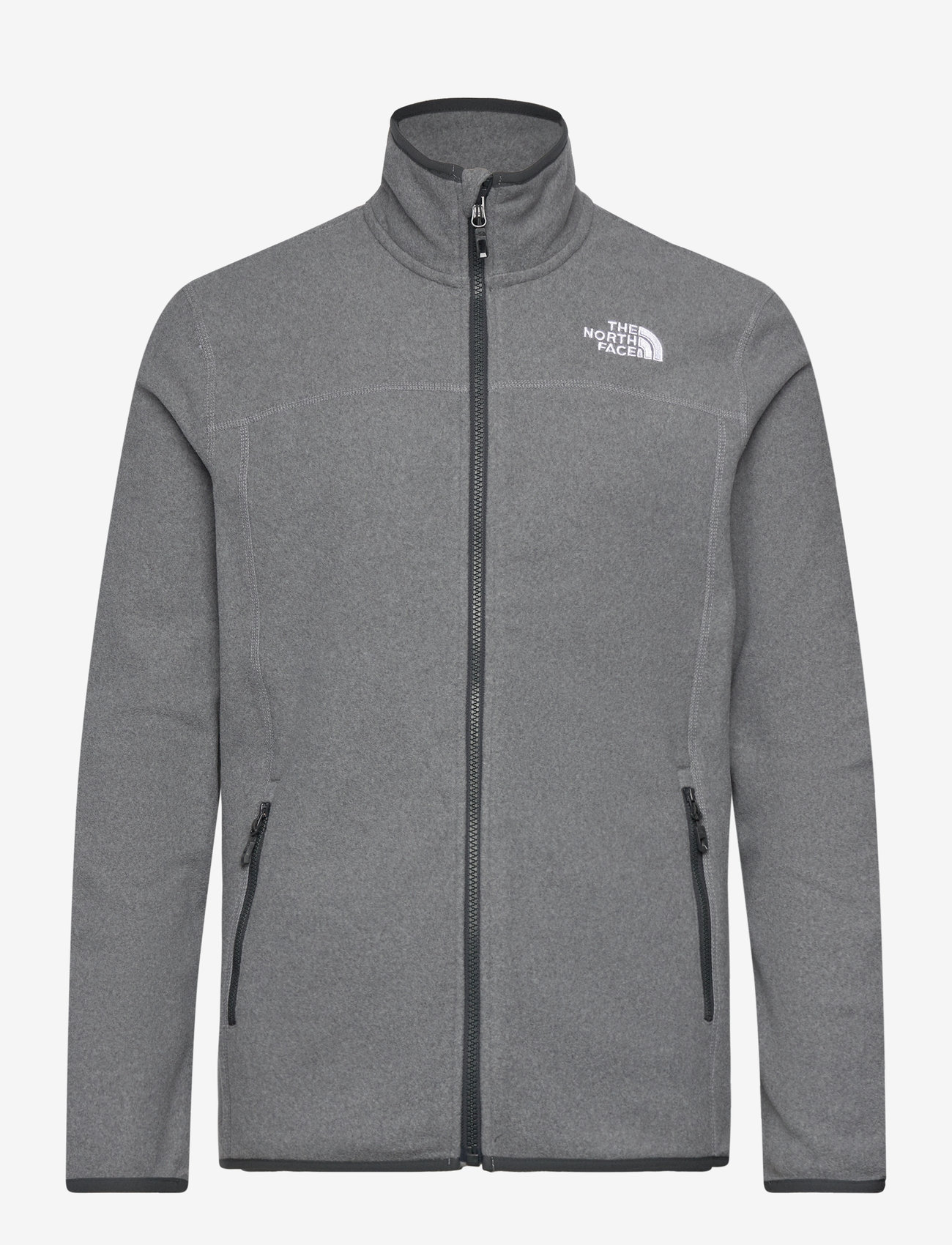 The North Face - M 100 GLACIER FULL ZIP - EU - fleece og mellemlag - grey - 1