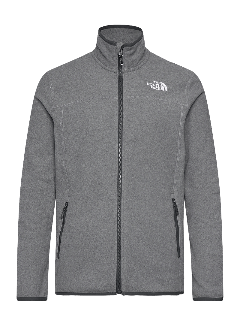 The North Face - M 100 GLACIER FULL ZIP - EU - fleece og mellemlag - grey - 1