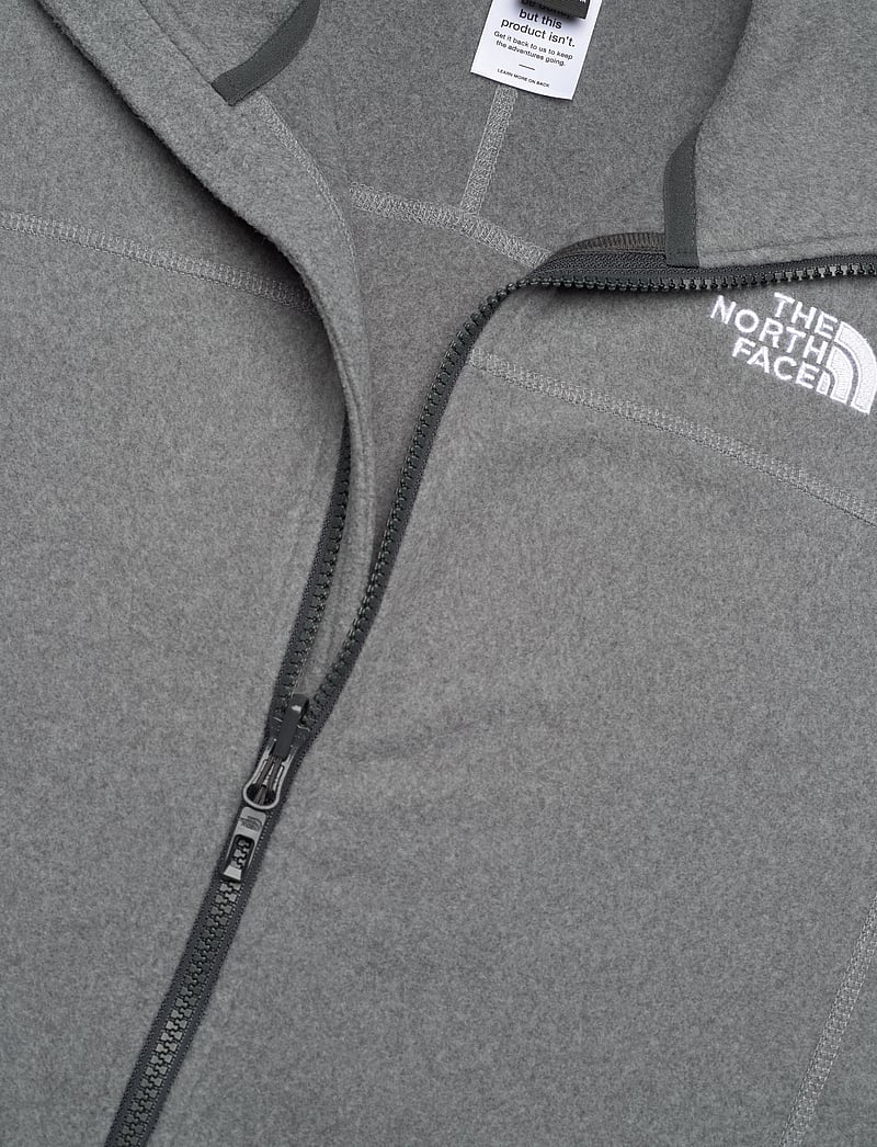 The North Face - M 100 GLACIER FULL ZIP - EU - fleece og mellemlag - grey - 3