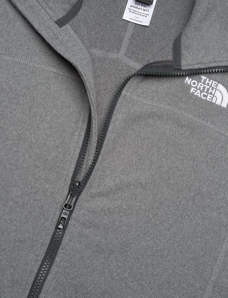 The North Face - M 100 GLACIER FULL ZIP - EU - grey - 3