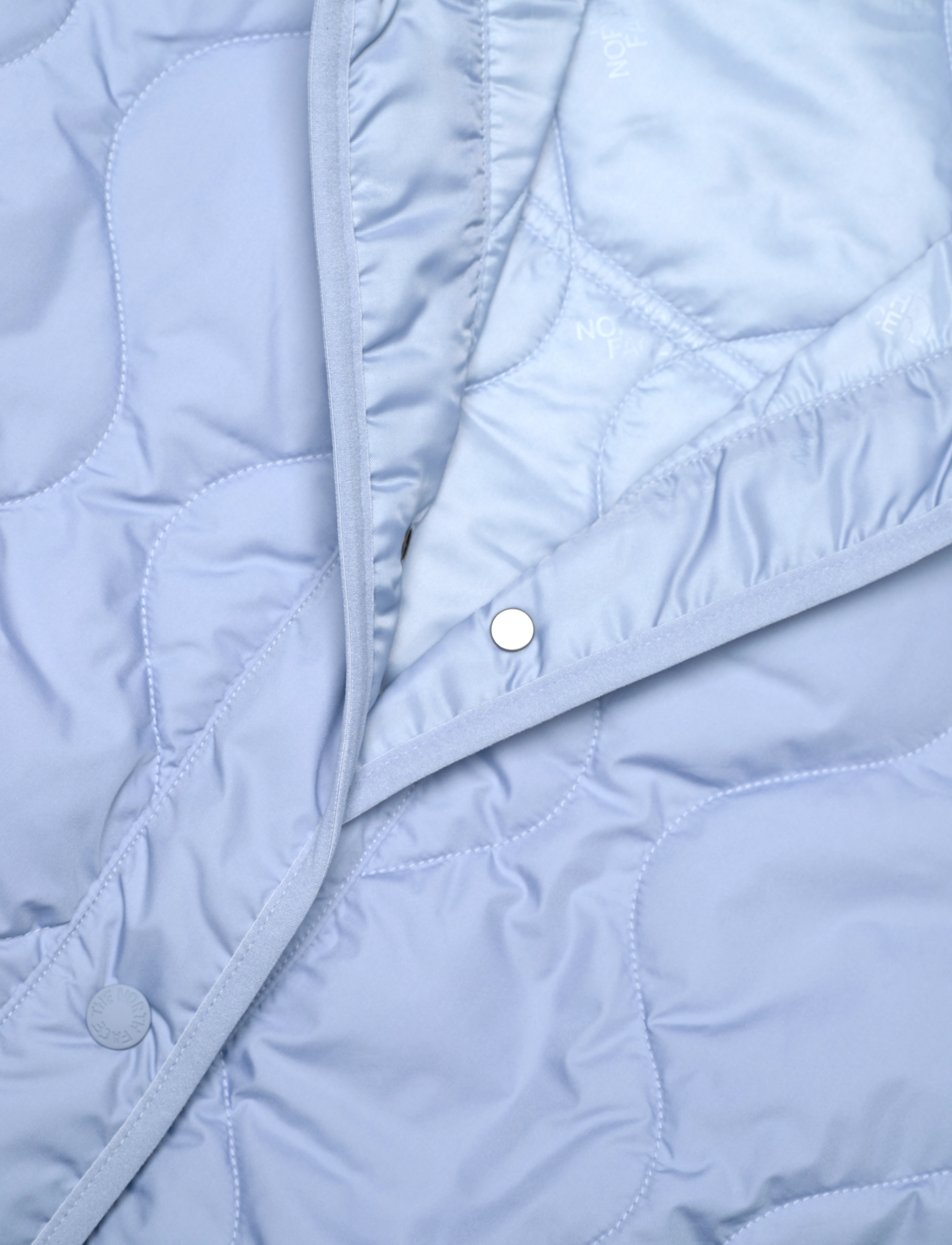 The North Face - W AMPATO QUILTED LINER LONG - steel blue - 2