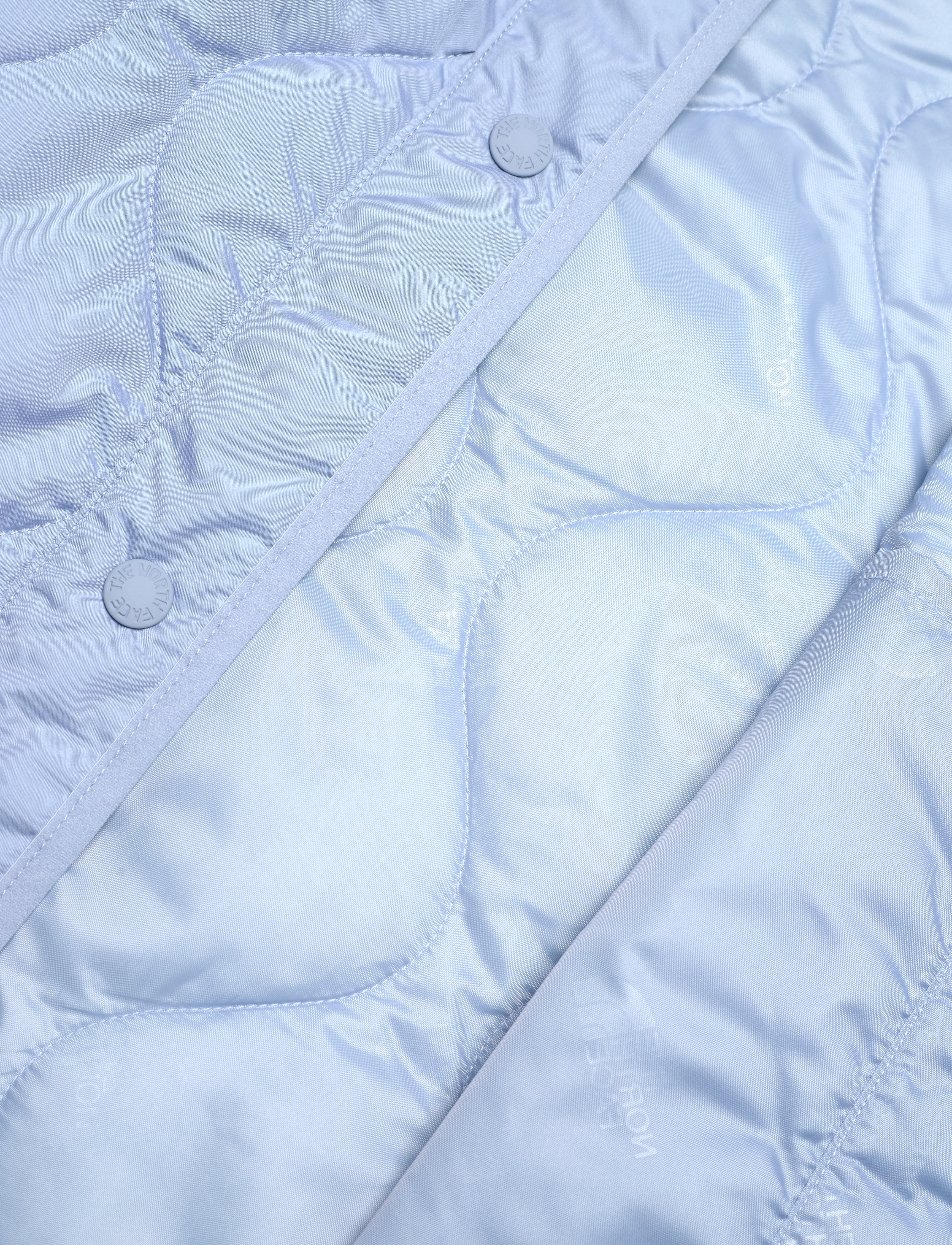 The North Face - W AMPATO QUILTED LINER LONG - steel blue - 4