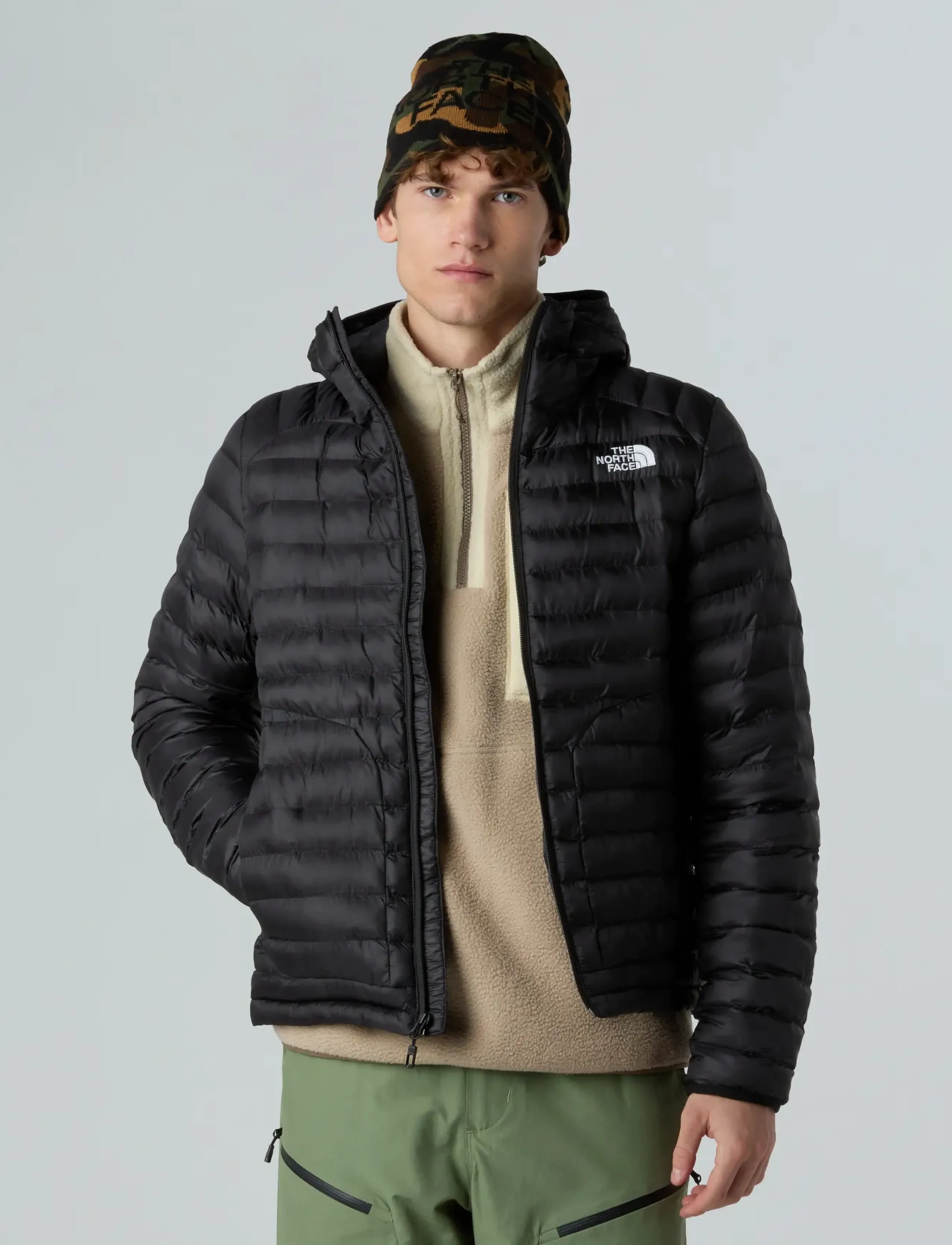 The North Face - M HUILA SYNTHETIC HOODIE - daunenjacken - black - 5