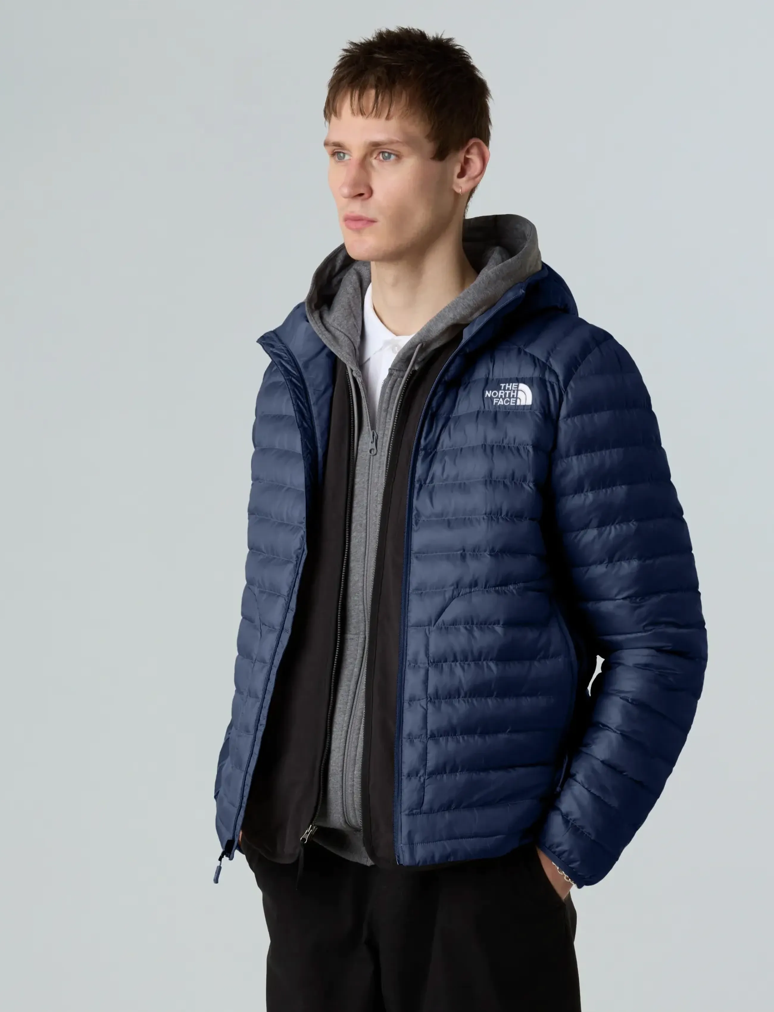 The North Face - M HUILA SYNTHETIC HOODIE - dunjakker - summit navy - 5