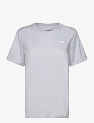 The North Face - W FOUNDATION GRAPHIC TEE - EU - dusty periwinkle - 0
