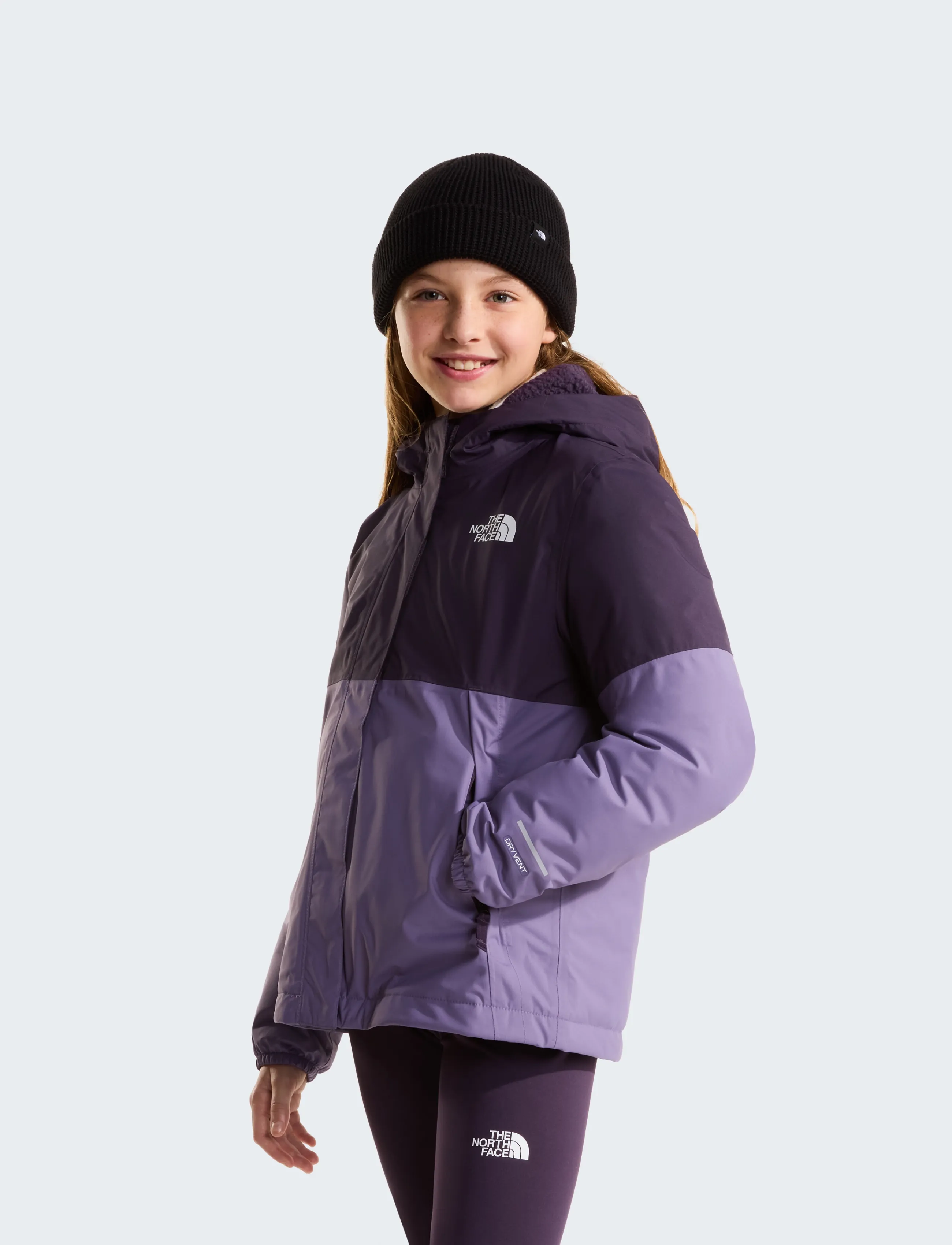 The North Face - G WARM ANTORA RAIN JACKET - endless dusk/grounded p - 0