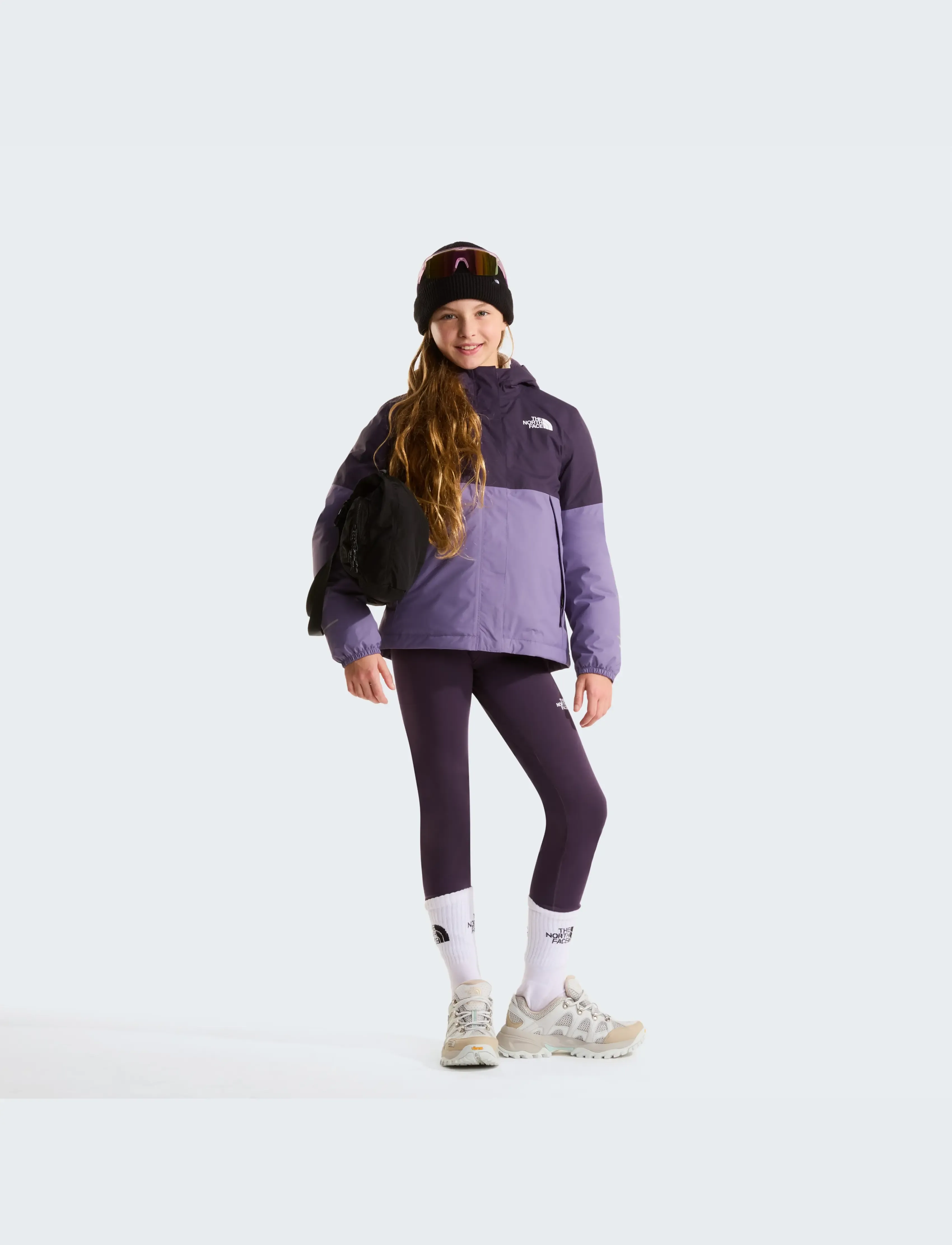 The North Face - G WARM ANTORA RAIN JACKET - endless dusk/grounded p - 3