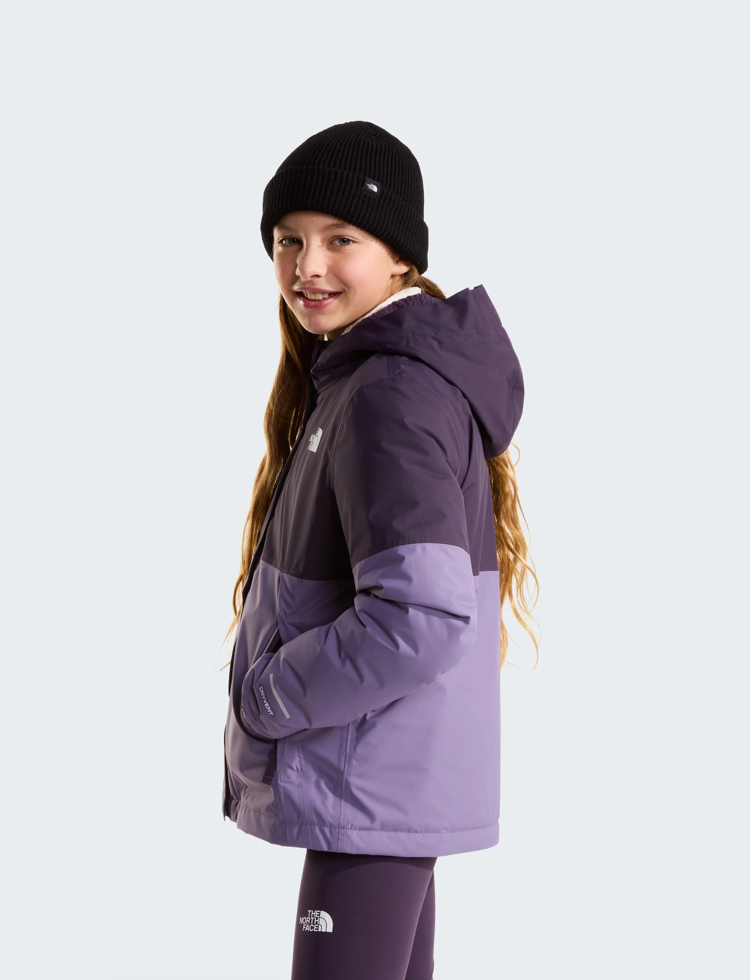 The North Face - G WARM ANTORA RAIN JACKET - endless dusk/grounded p - 4